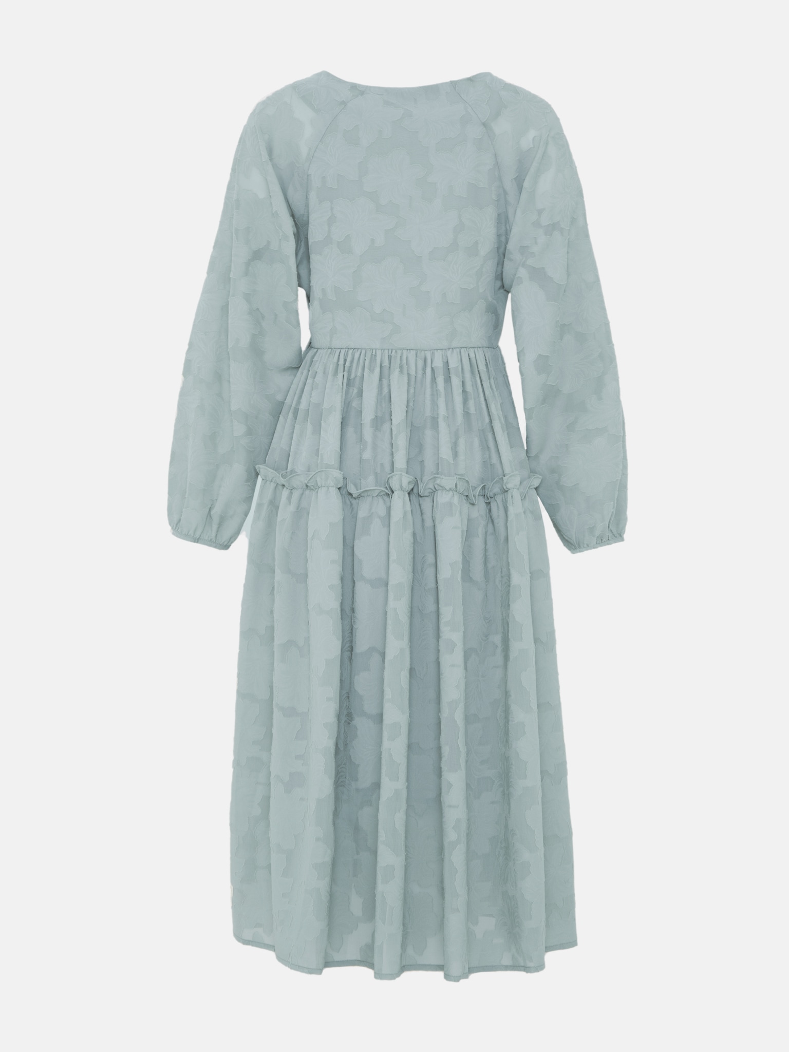 Ruffled midi dress :: LICHI - Online fashion store