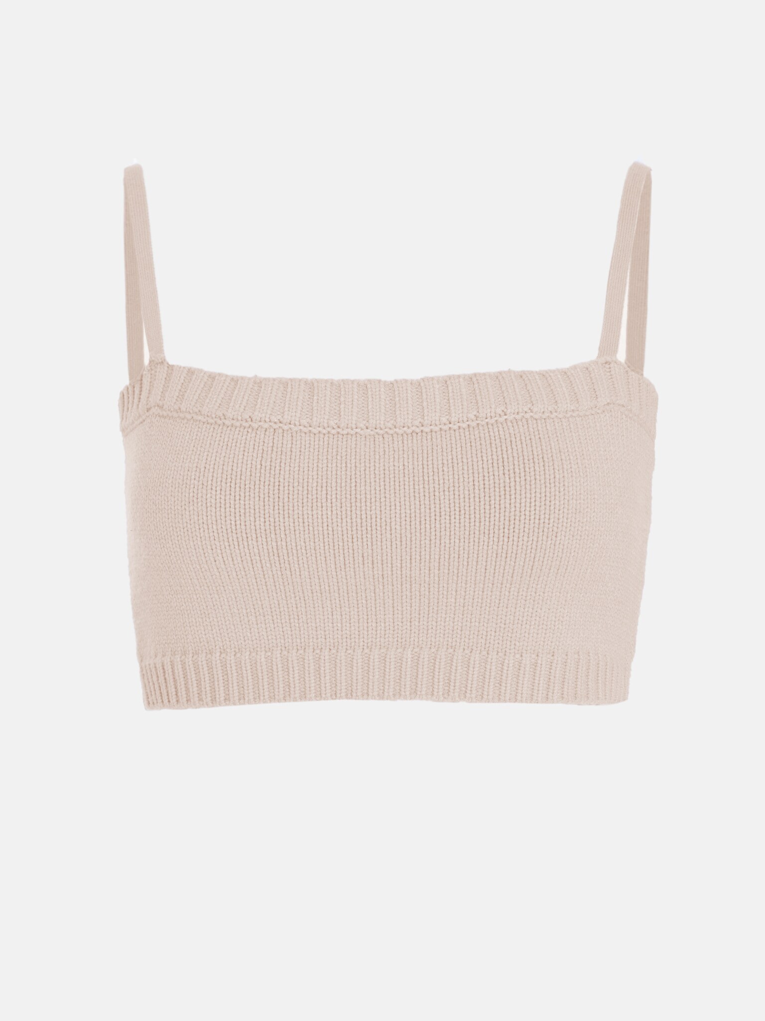 LICHI - Online fashion store :: Slender-strap knitted crop top