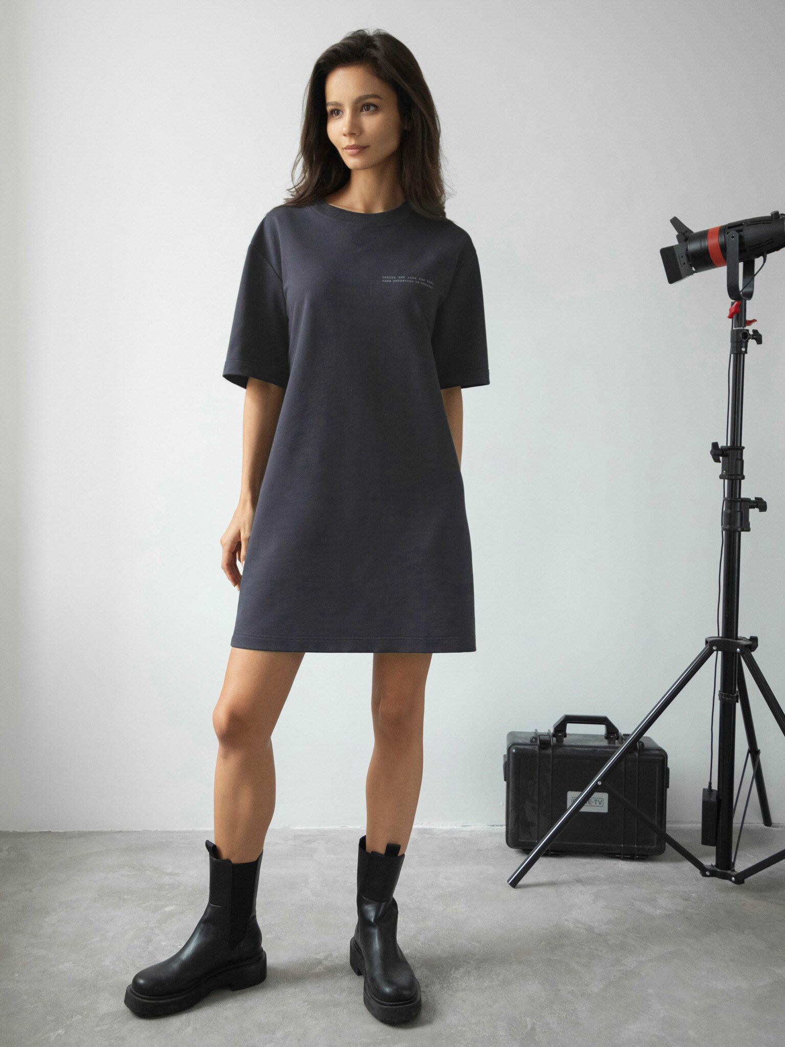 t shirt dress in store