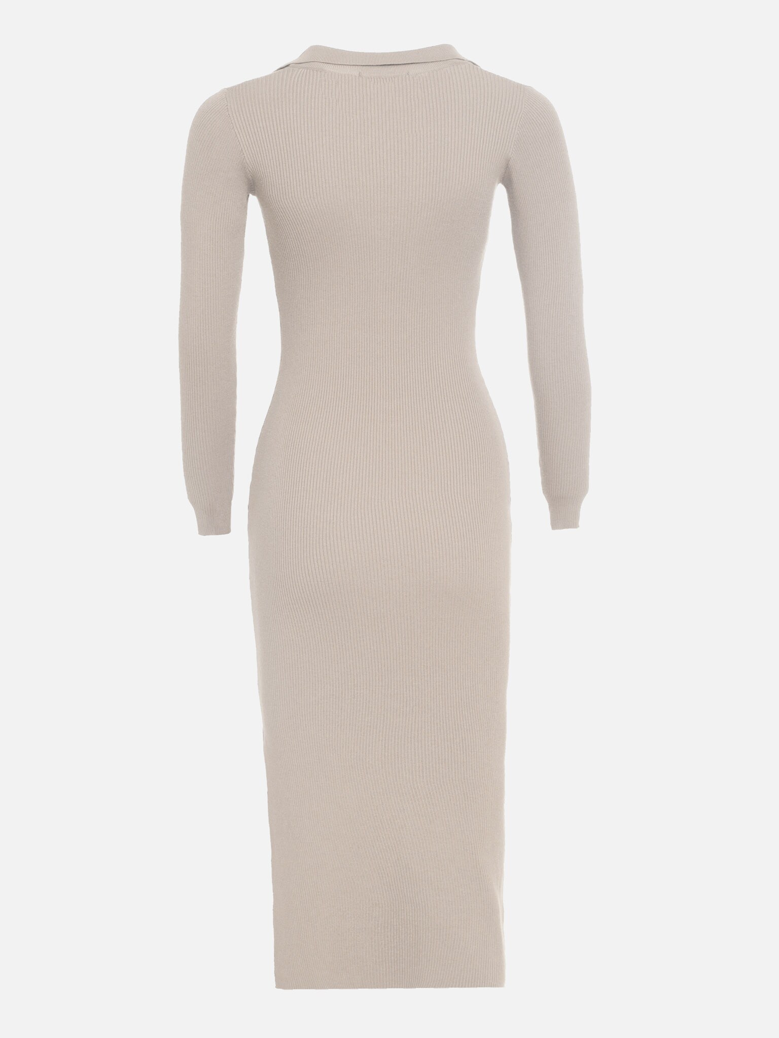 Ribbed-knit midi dress :: LICHI - Online fashion store