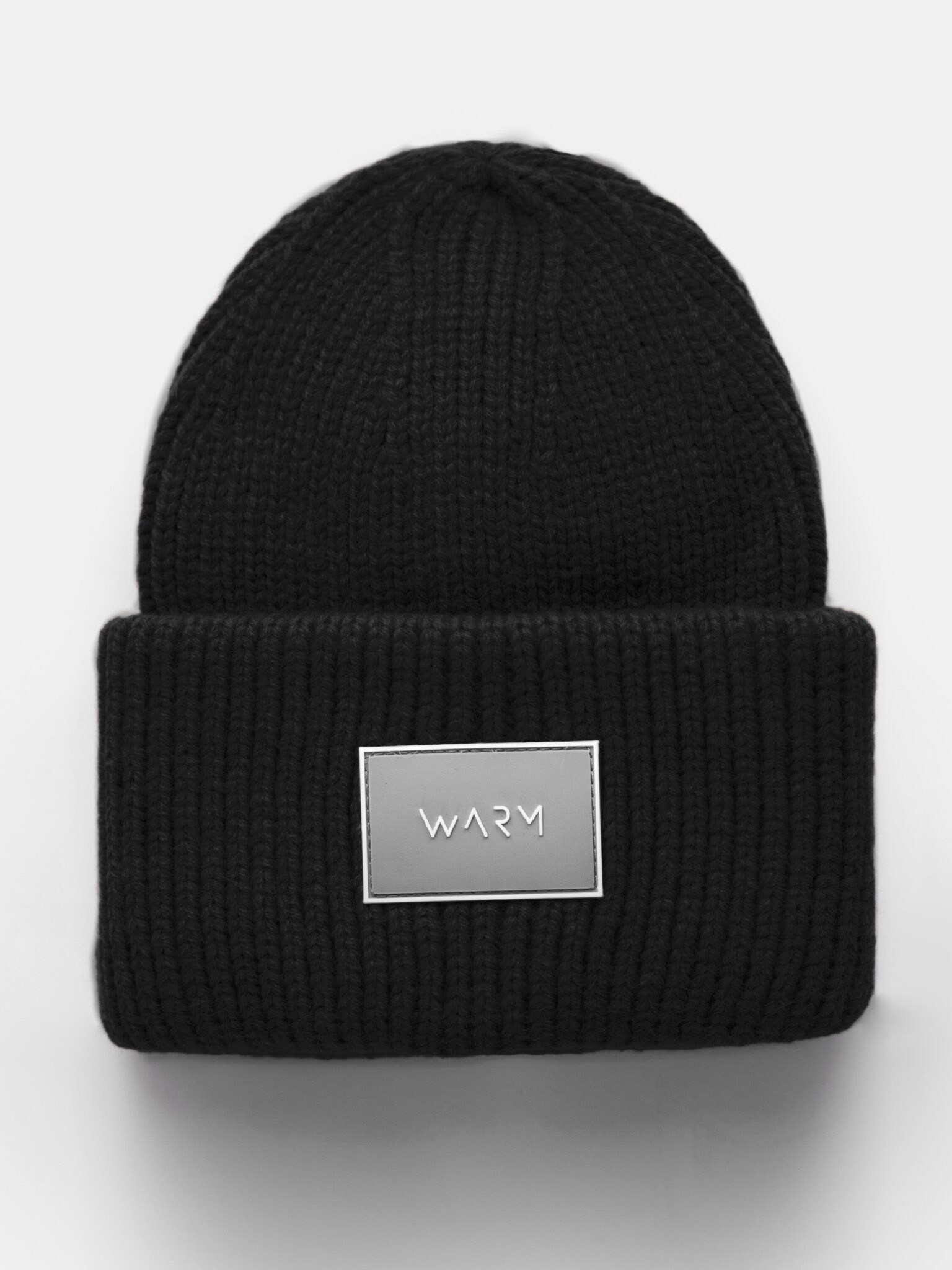 Шапка крупной вязки WARM