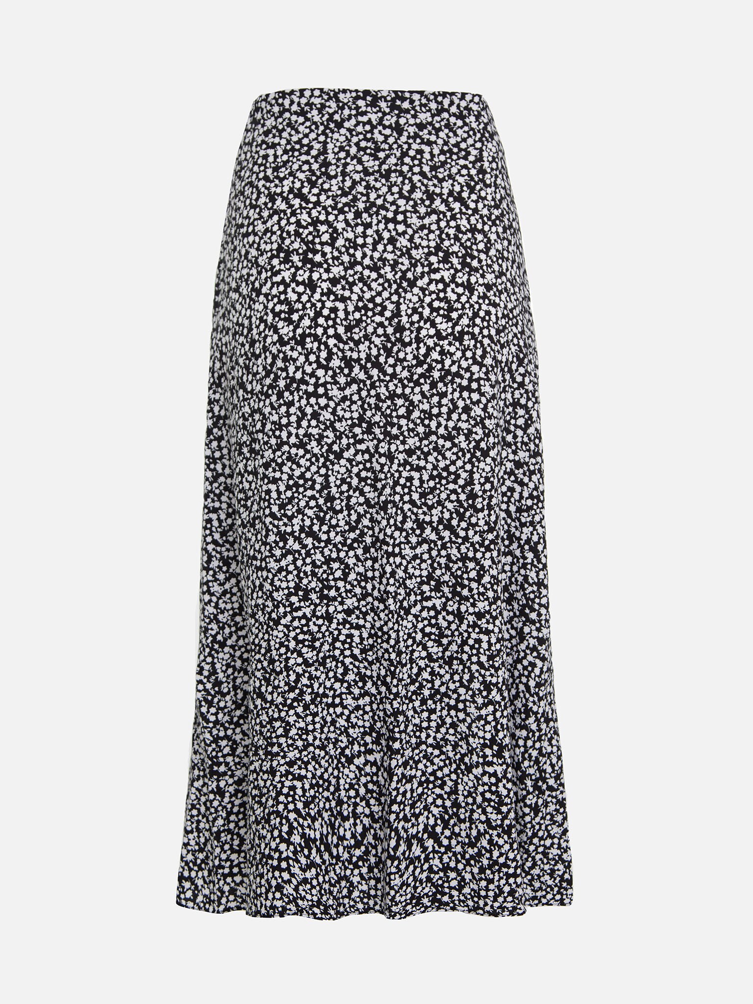 LICHI - Online fashion store :: Printed front-slit midi skirt