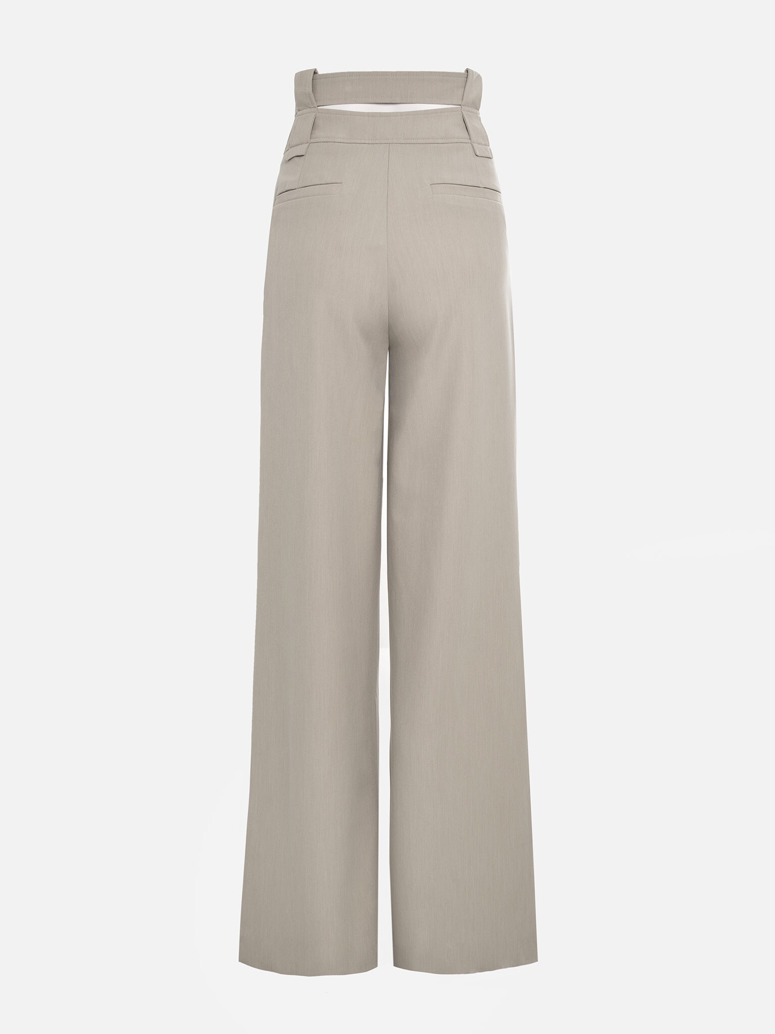 Double-waistband palazzo pants :: LICHI - Online fashion store
