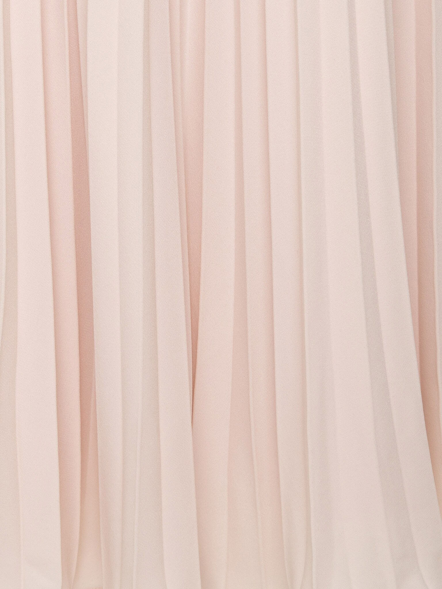 Two-tone pleated midi skirt :: LICHI - Online fashion store