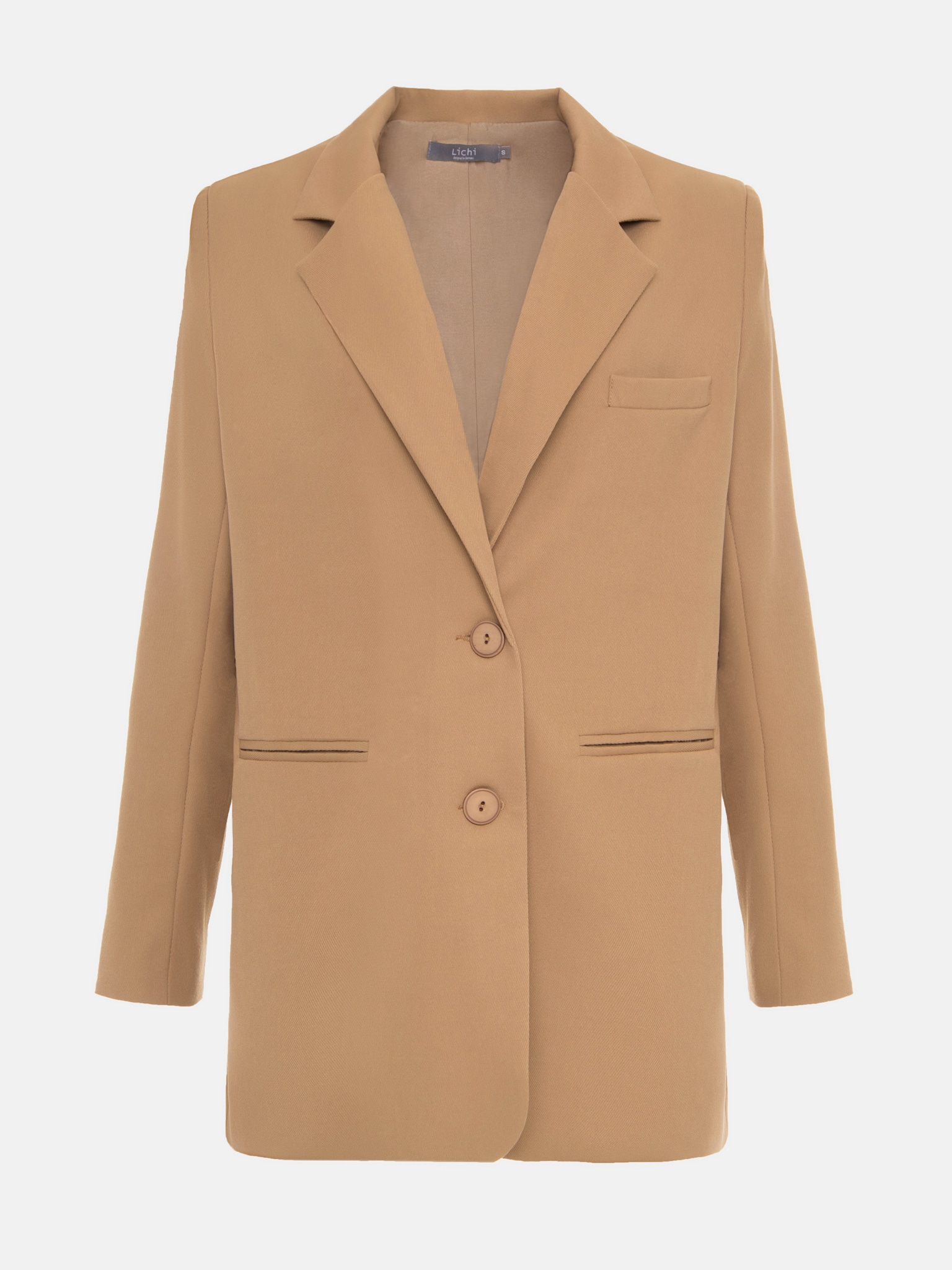 Einreihiger gerader Blazer