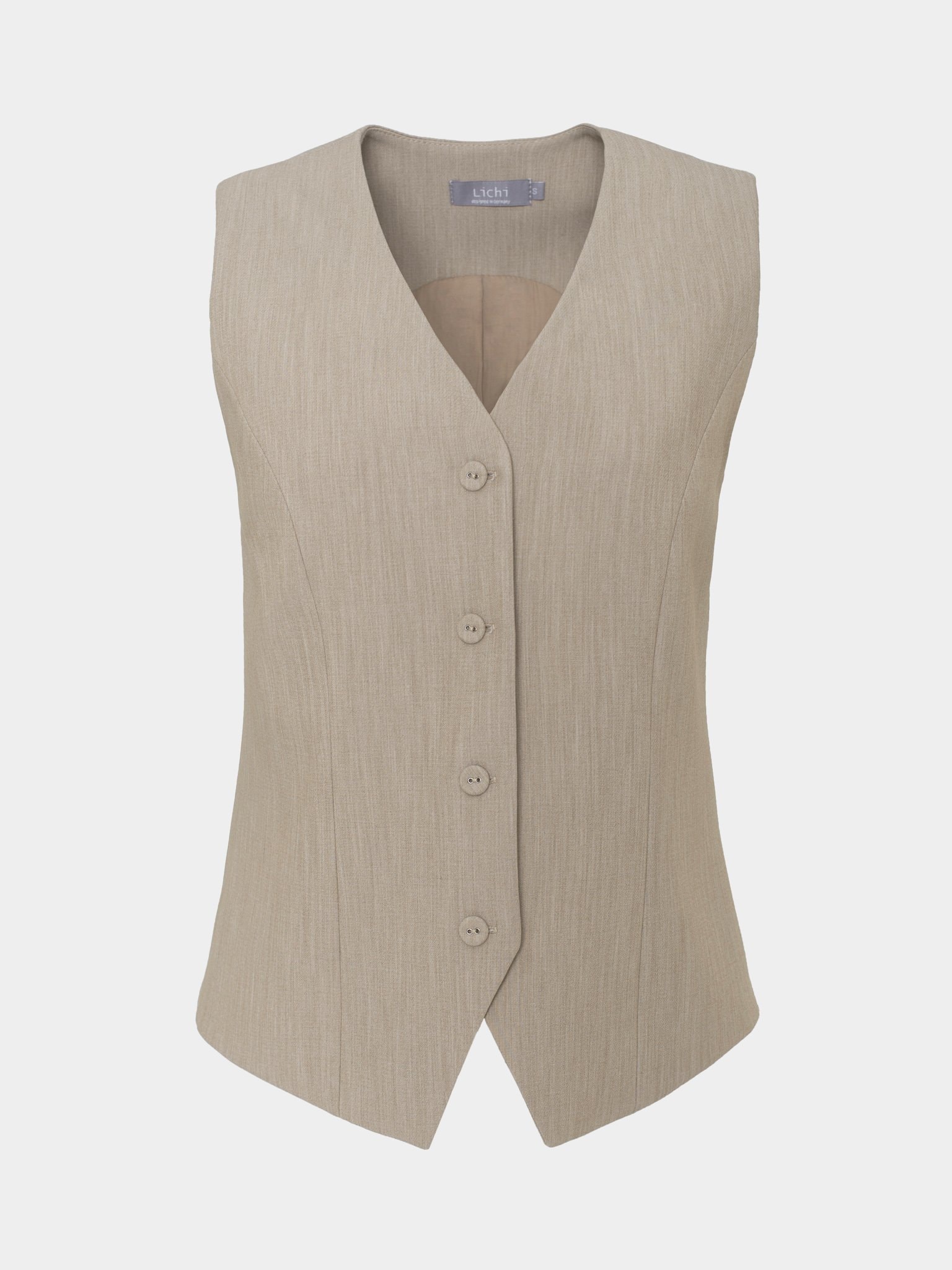 Classic single-breasted vest