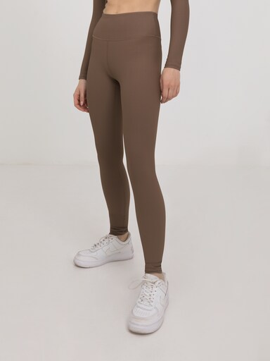 Ribbed stretch leggings :: LICHI - Online fashion store