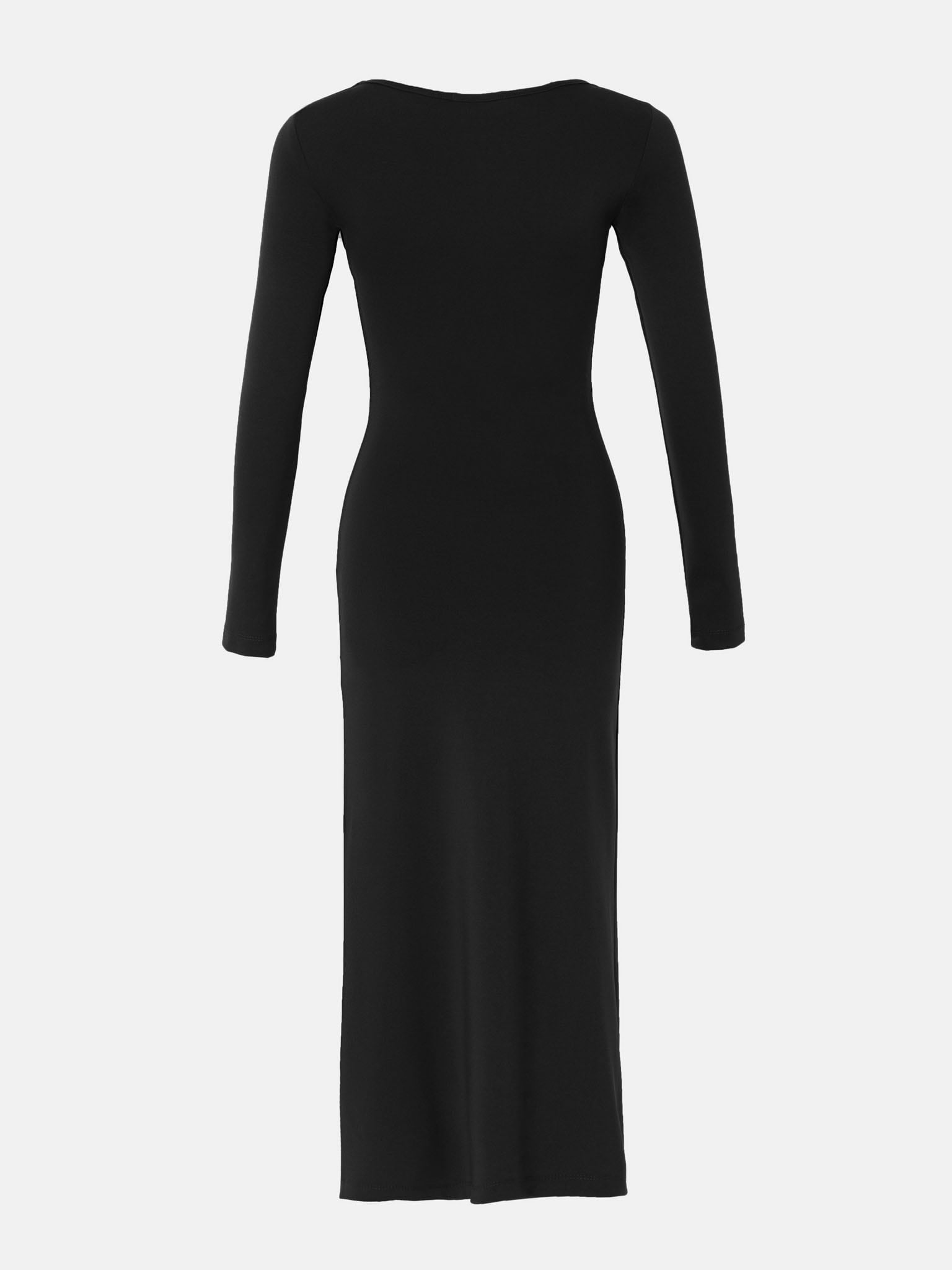 LICHI - Online fashion store :: Thigh-slit bodycon midi dress