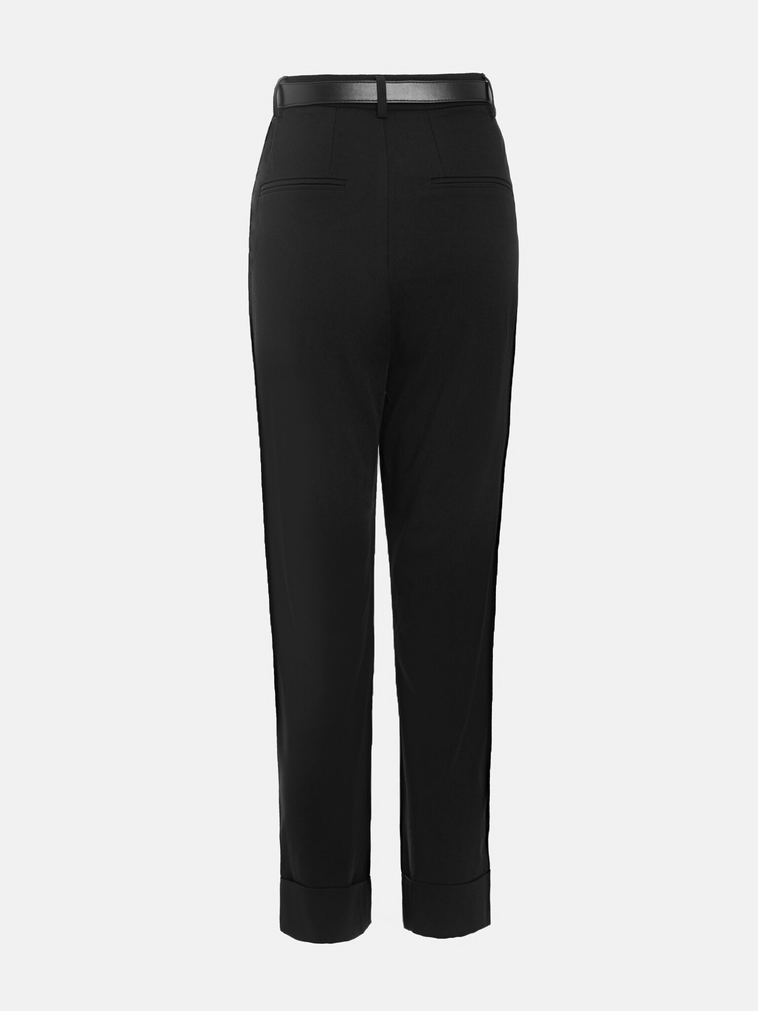 LICHI - Online fashion store :: Belted straight-leg pants
