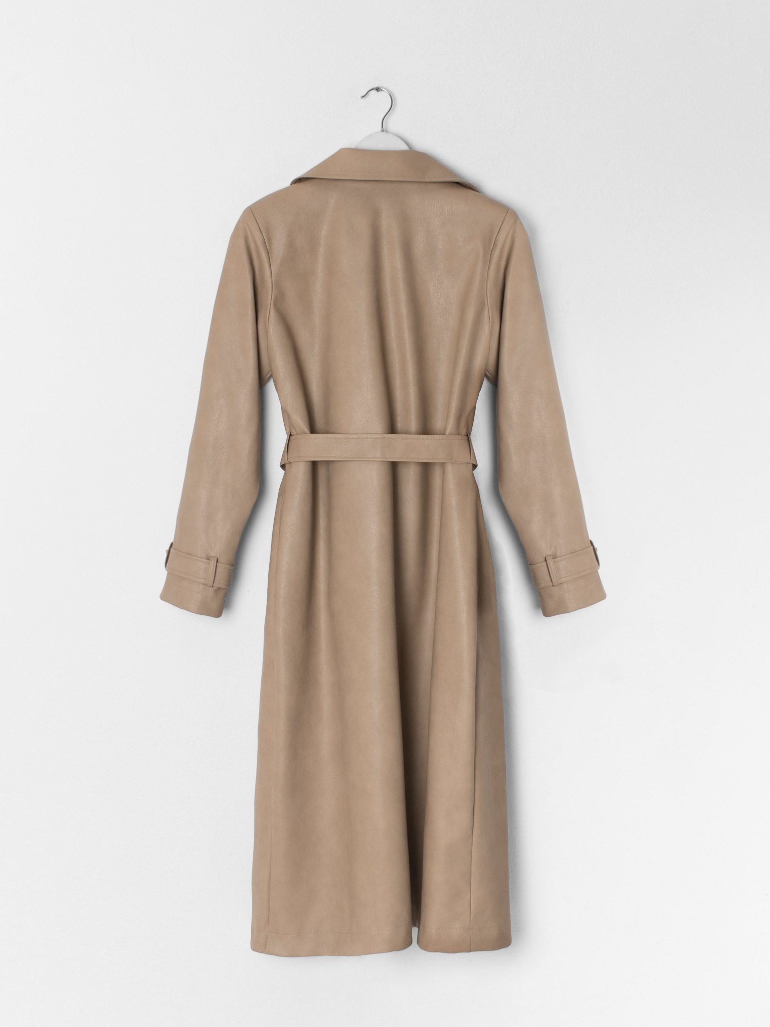 LICHI - Online fashion store :: Vegan-leather trench coat