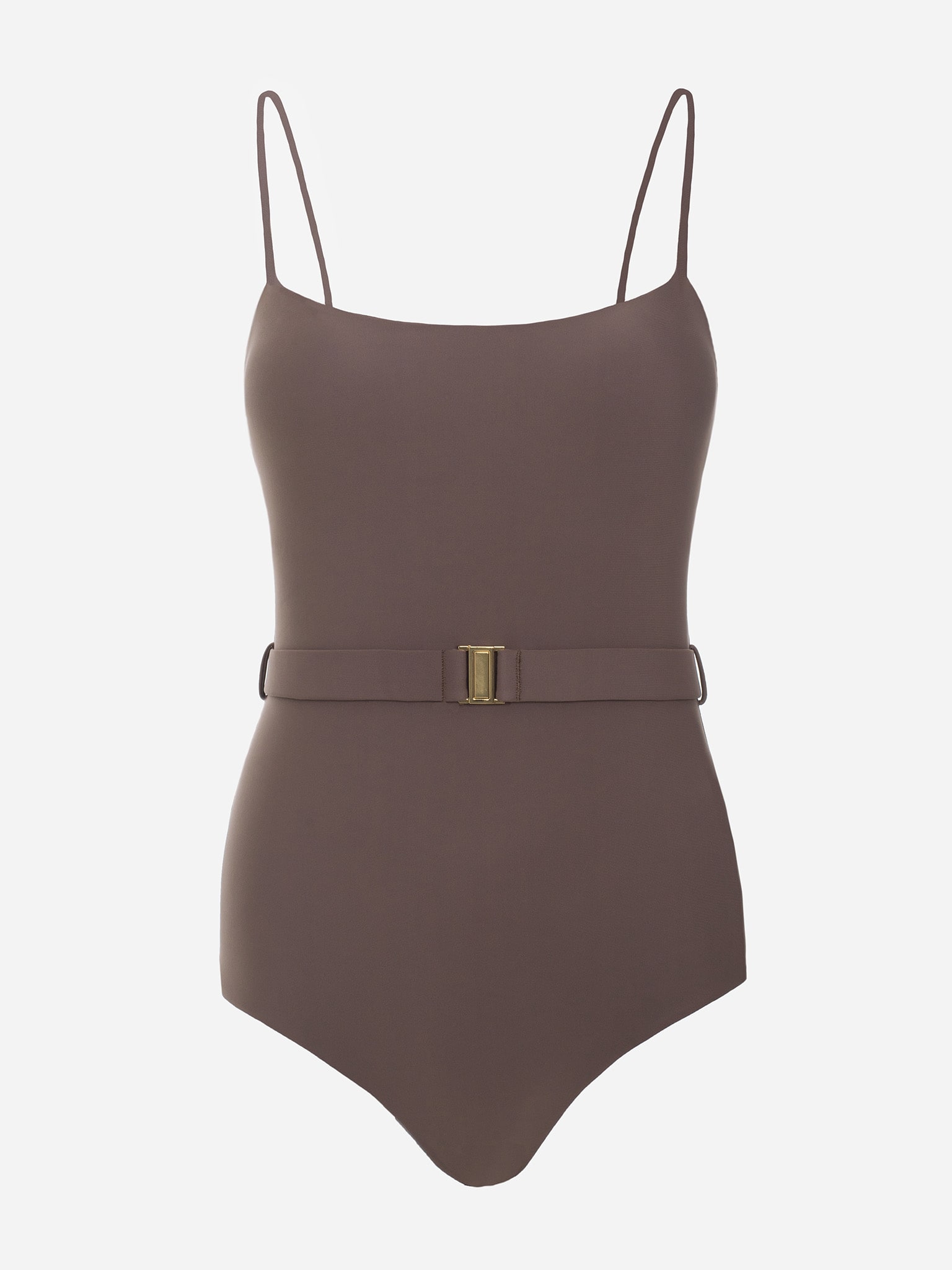 Belted swimsuit