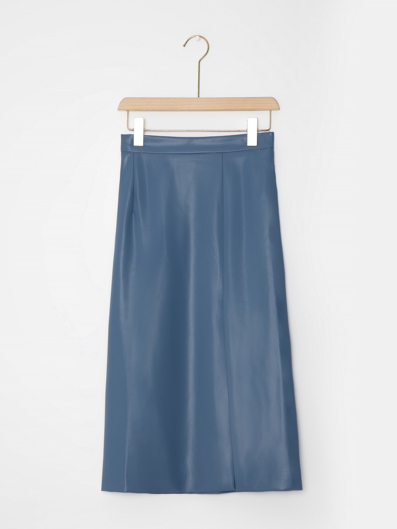 Vegan-leather pencil skirt :: LICHI - Online fashion store