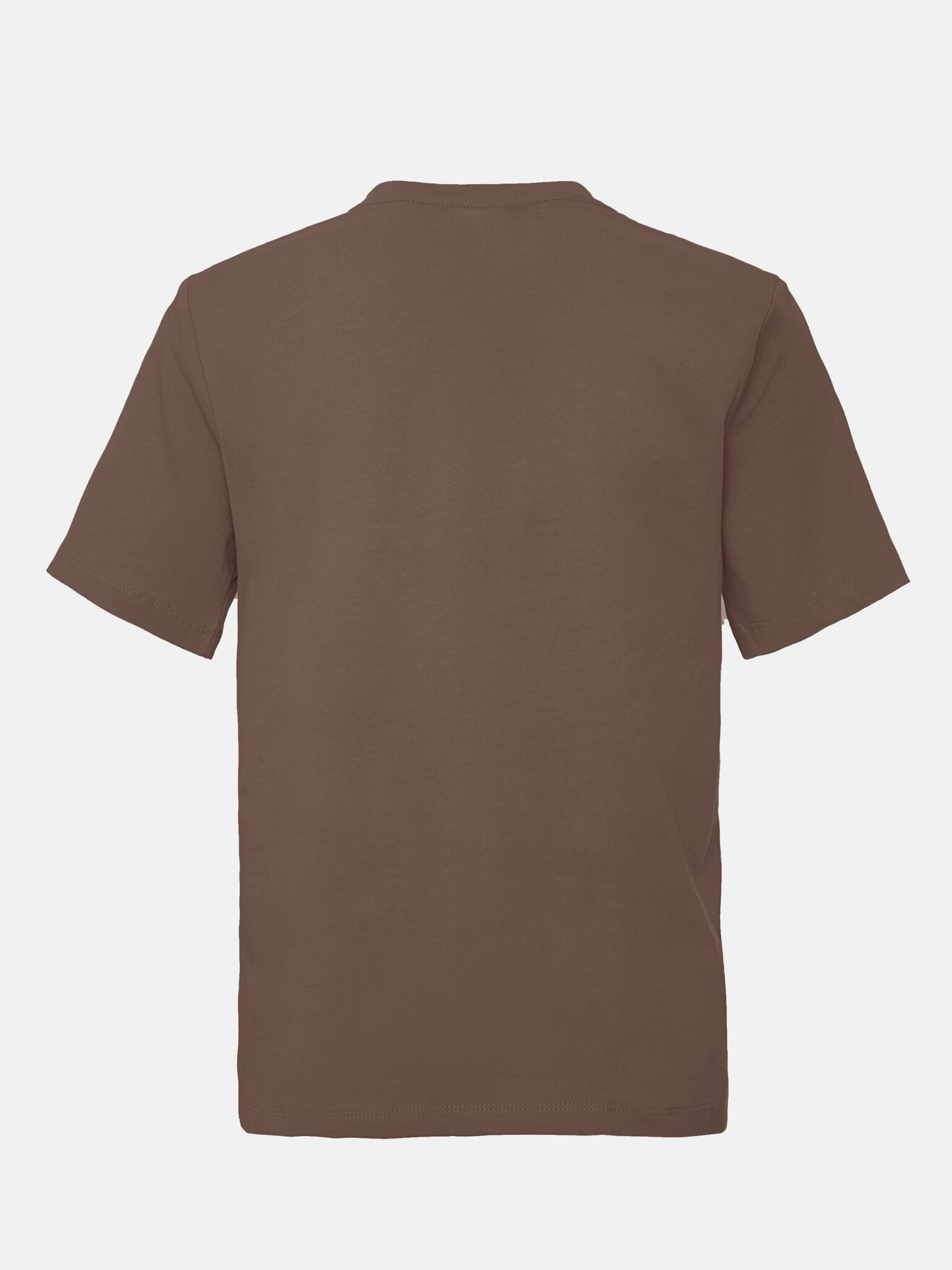 Baumwoll-T-Shirt mit Taschenverzierung