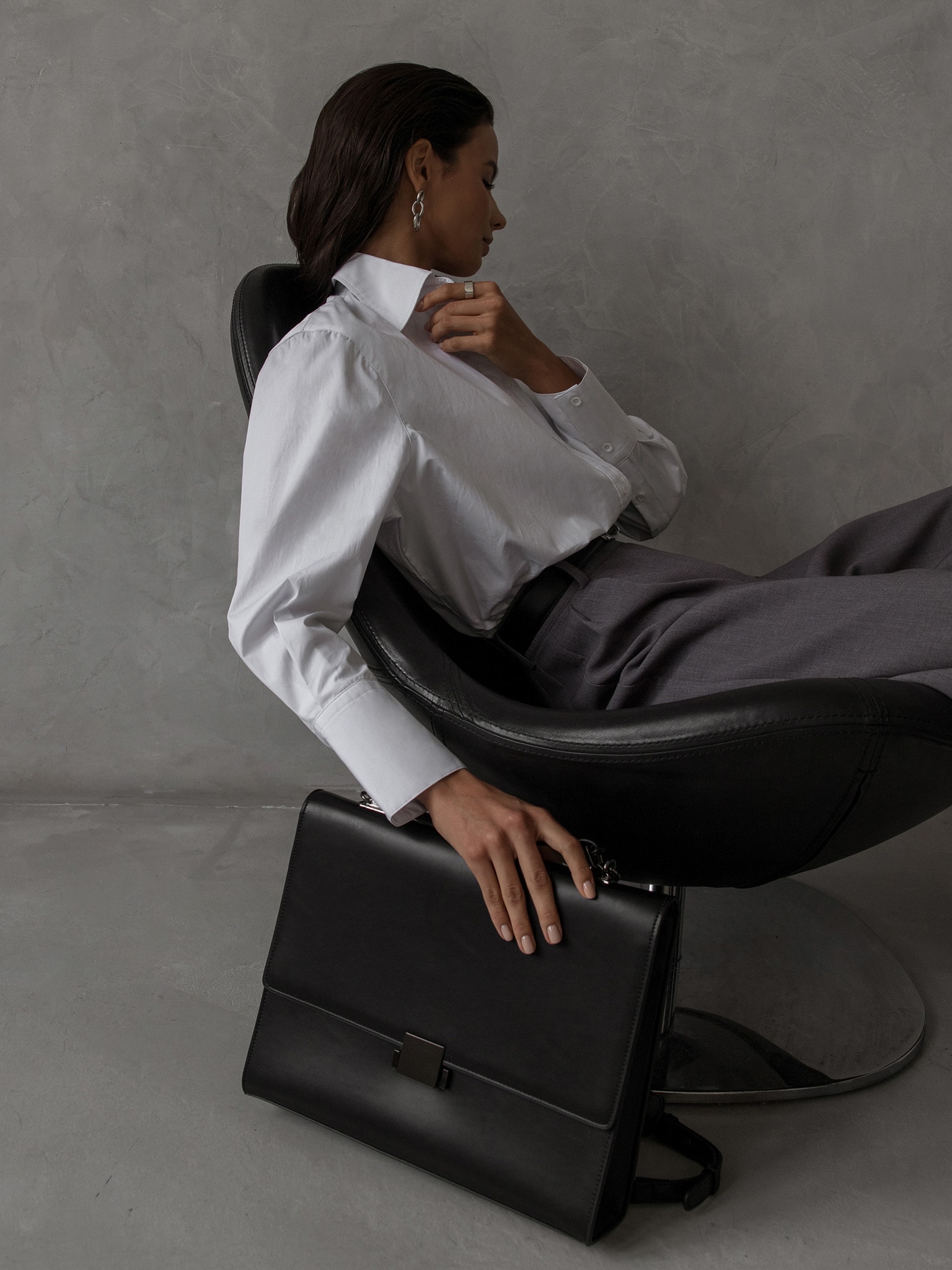 Портфель из экокожи