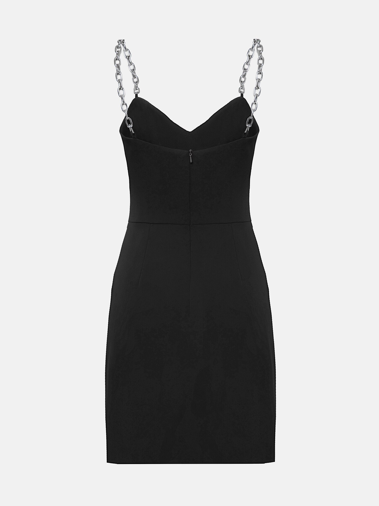 Chain-embellished mini dress :: LICHI - Online fashion store