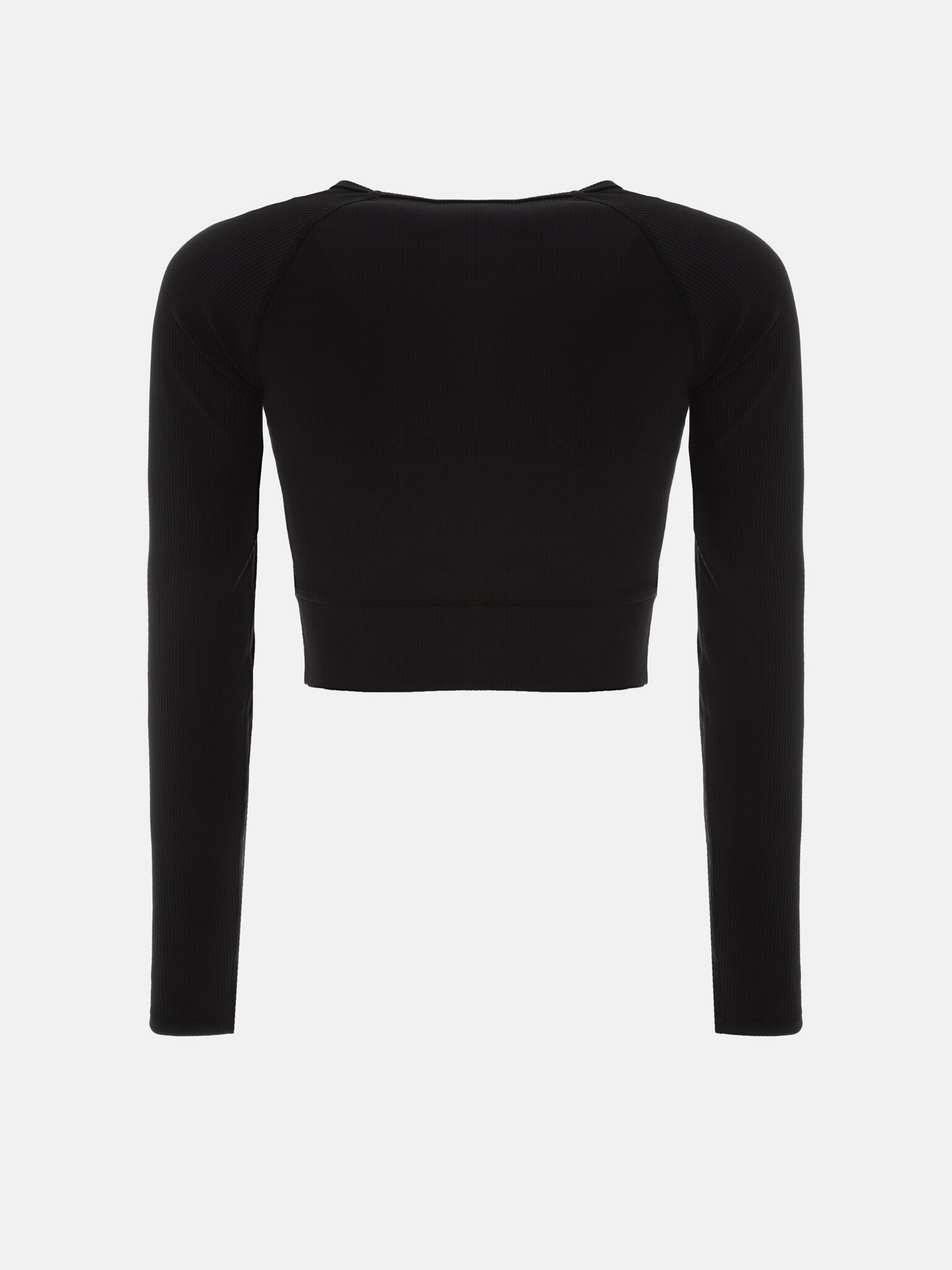 Ribbed stretch crop top :: LICHI - Online fashion store