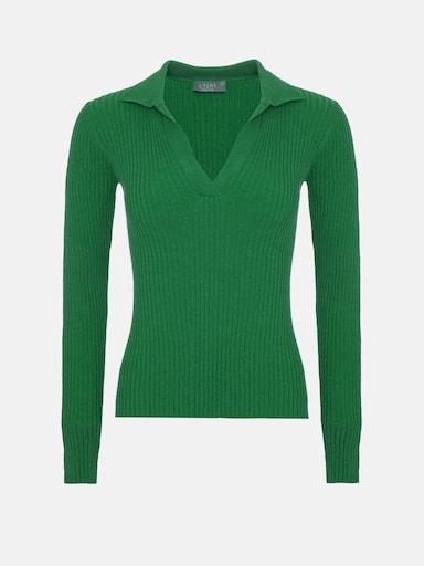 LICHI - Online fashion store :: Slim polo sweater