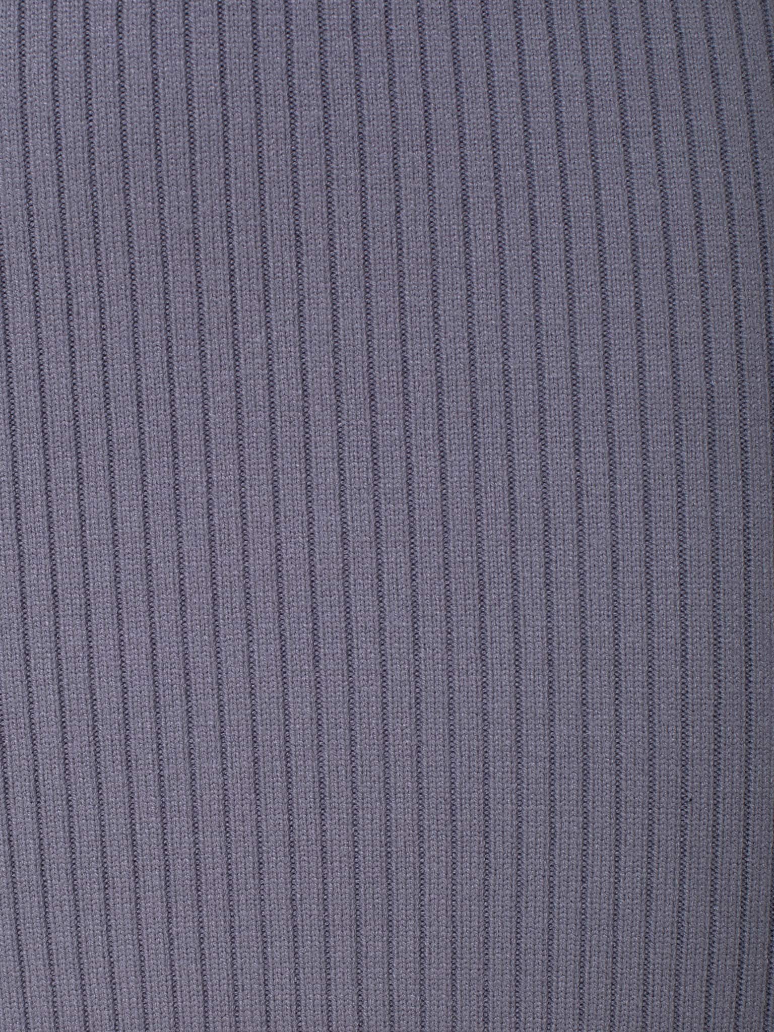 Ribbed-knit mini skirt
