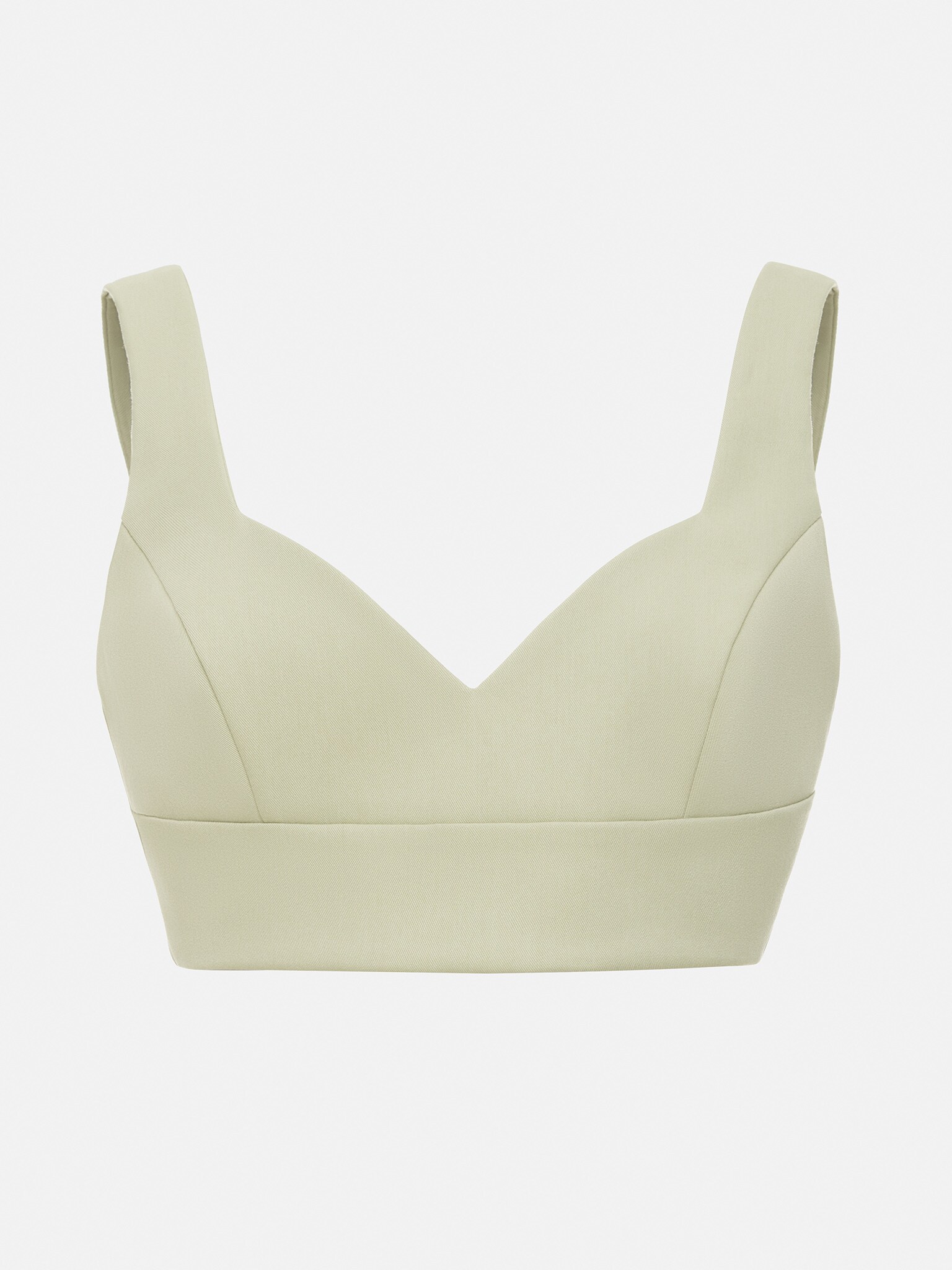 Bustier cropped top