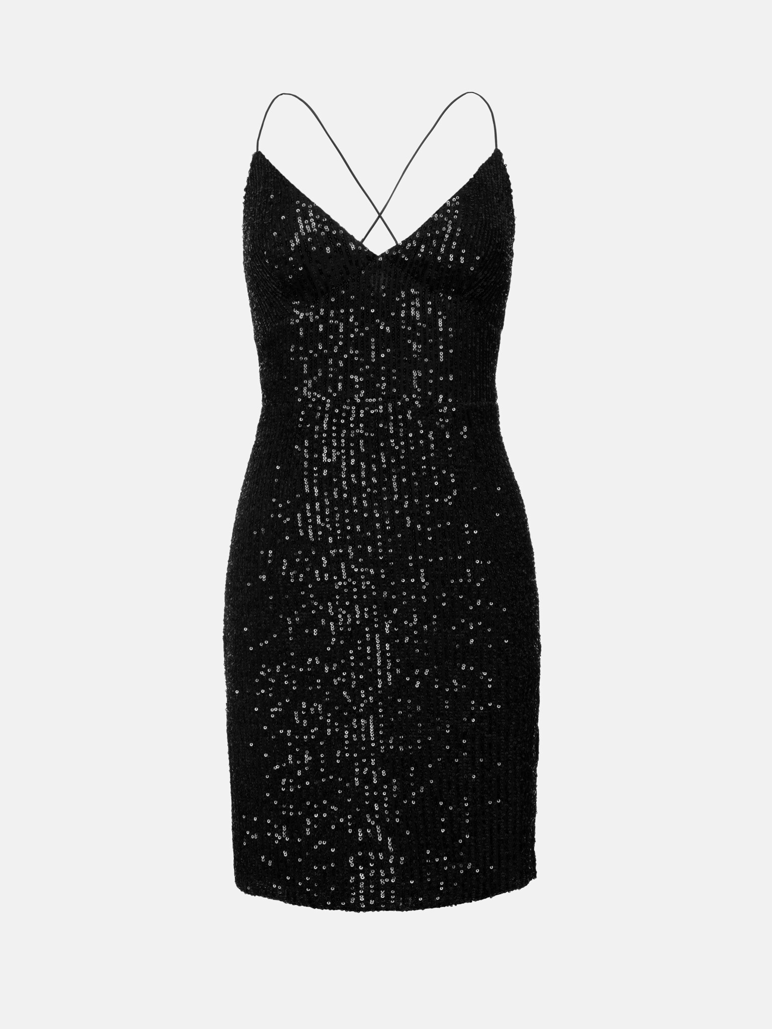 V-neck slim mini dress :: LICHI - Online fashion store