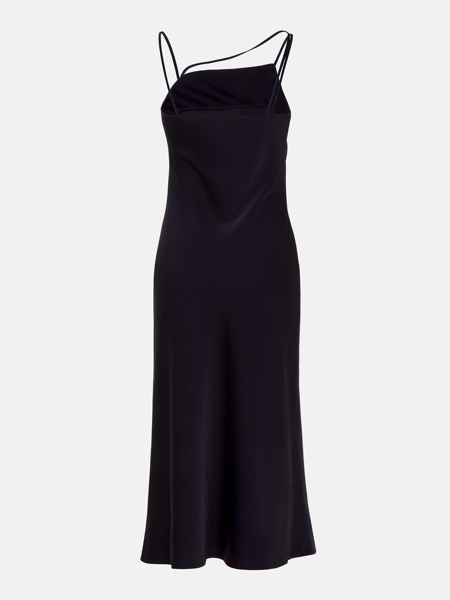 Draped midi dress