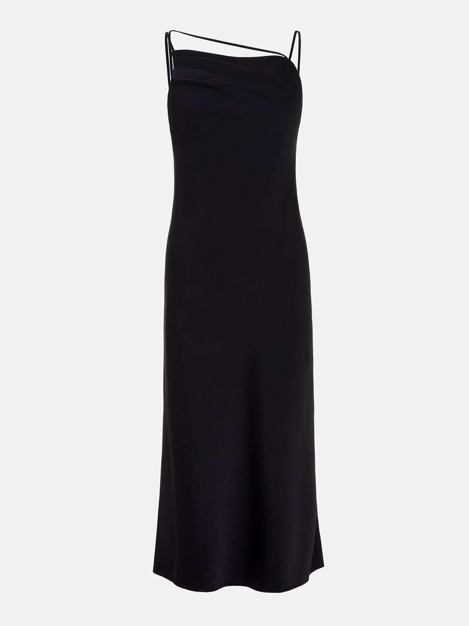 Draped midi dress