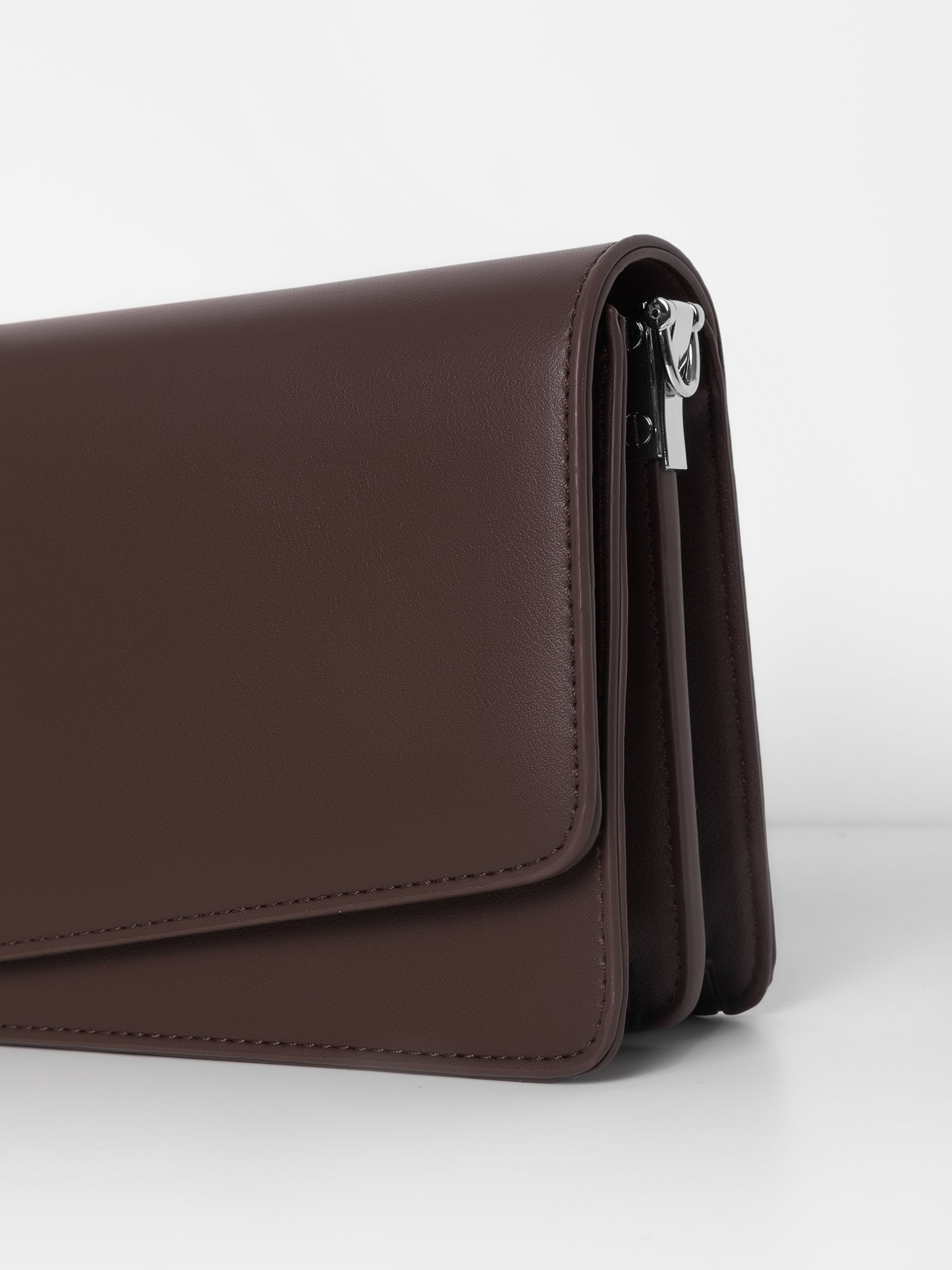 Widestrap baguette shoulder bag LICHI Online fashion store