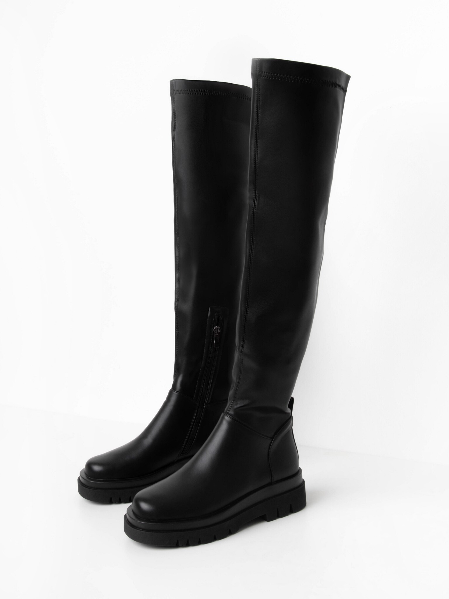 Over-the-knee platform boots :: LICHI - Online fashion store