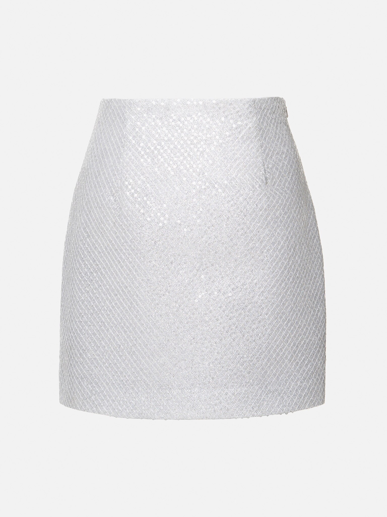 Sequined straight mini skirt :: LICHI - Online fashion store