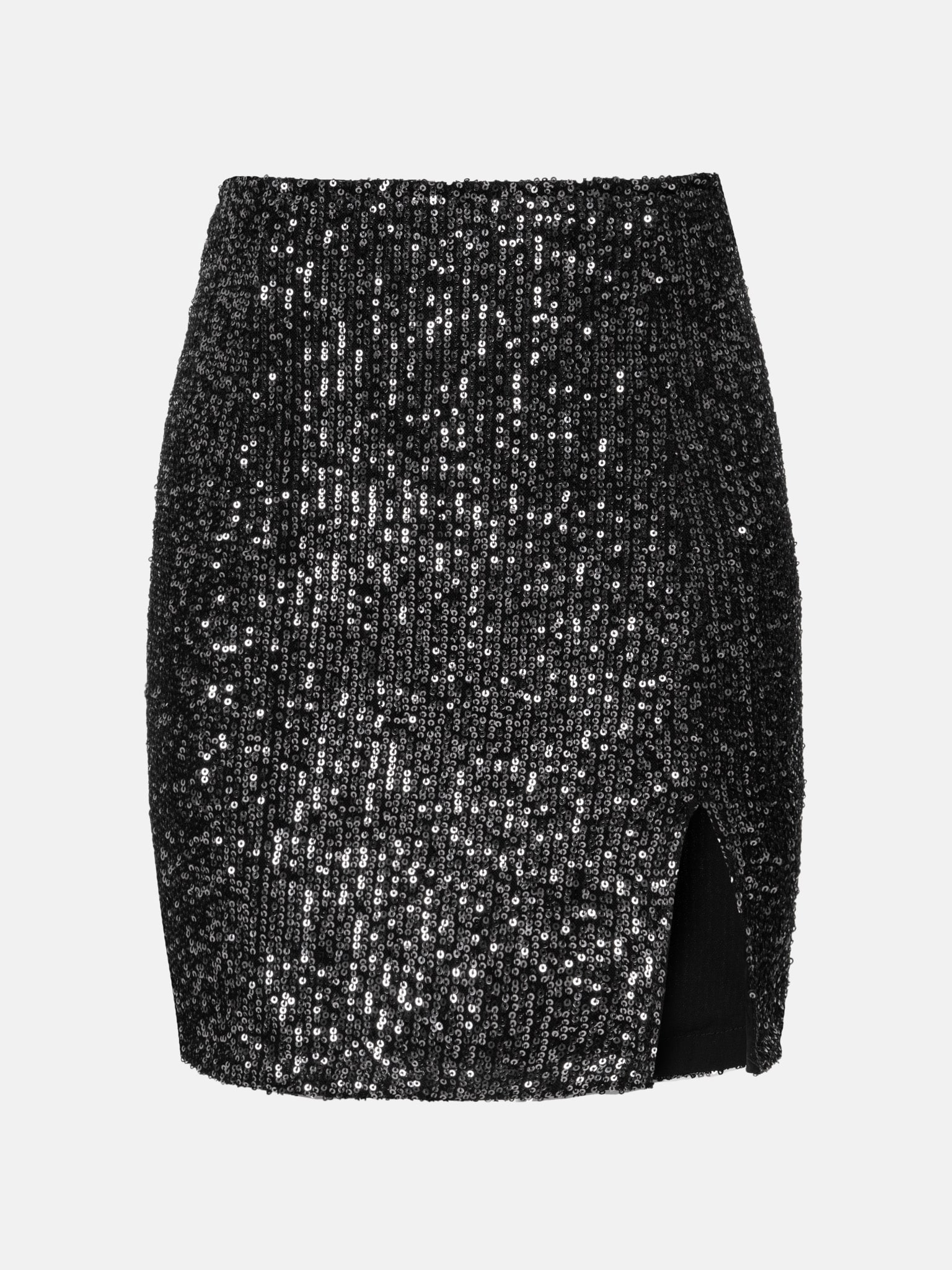 Sequined mini skirt