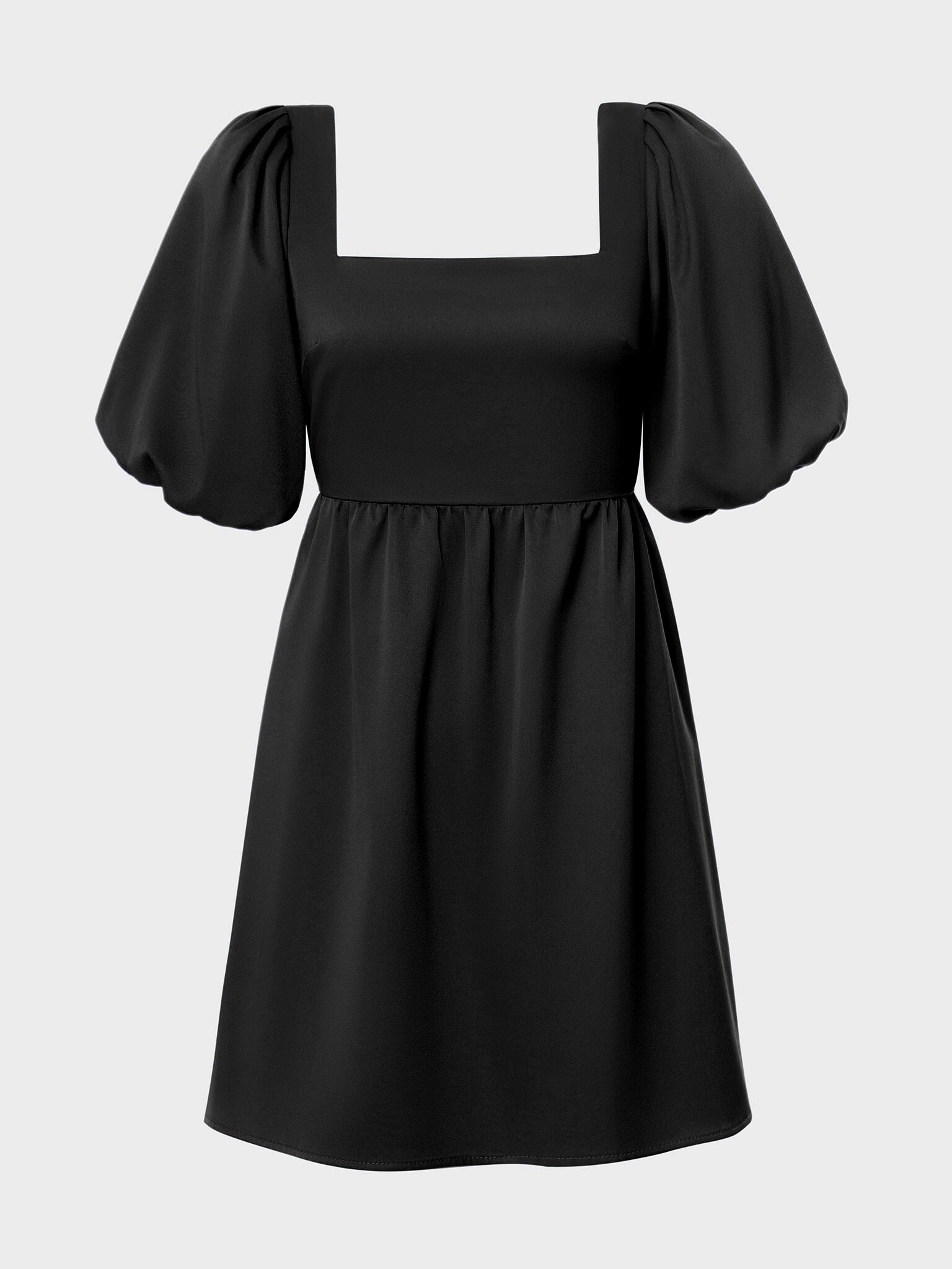 Bow-detailed mini dress :: LICHI - Online fashion store