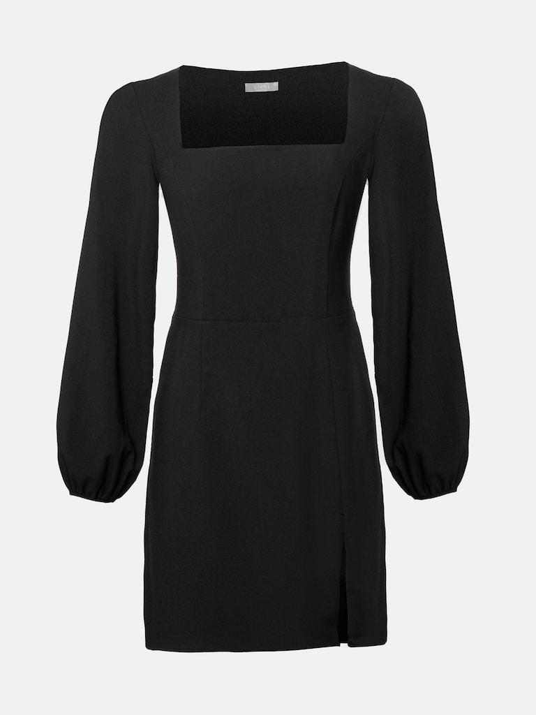 LICHI - Online fashion store :: Blouson-sleeve straight-line mini dress