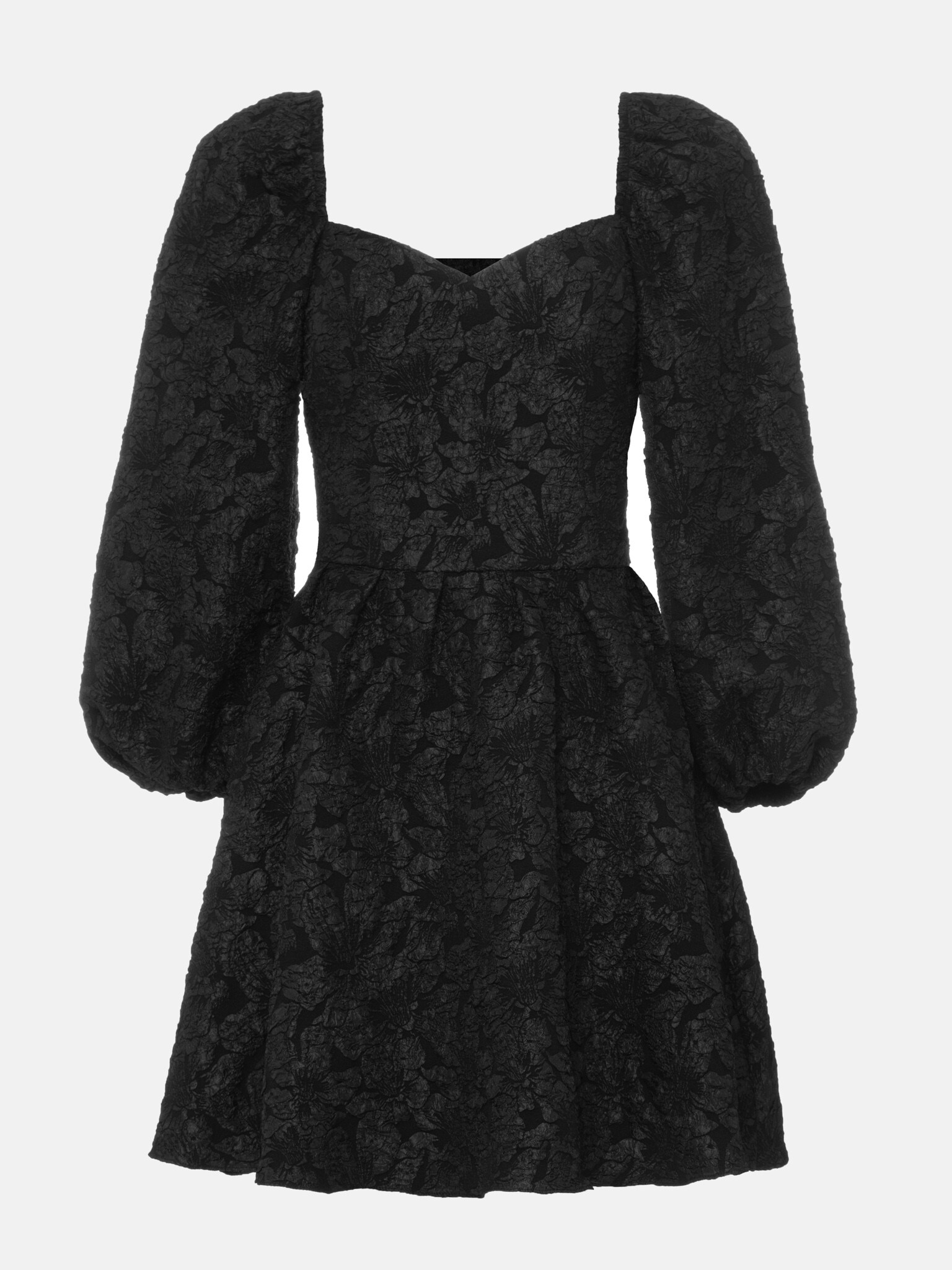 Puff sleeve Flared Mini Dress LICHI Online Fashion Store puff-sleeve-flared-mini-dress-lichi-online-fashion-store