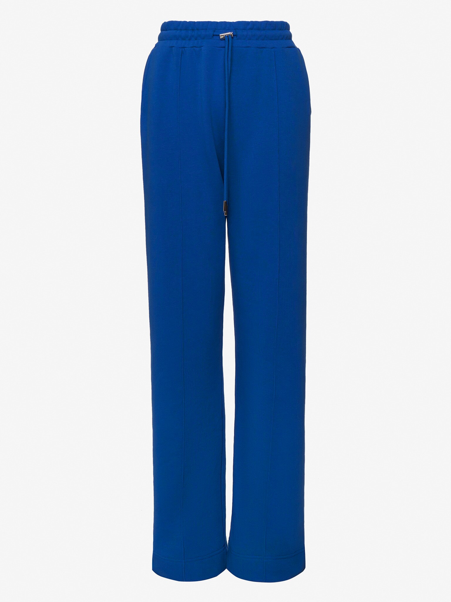 Wide-leg track pants with creases :: LICHI - Online fashion store