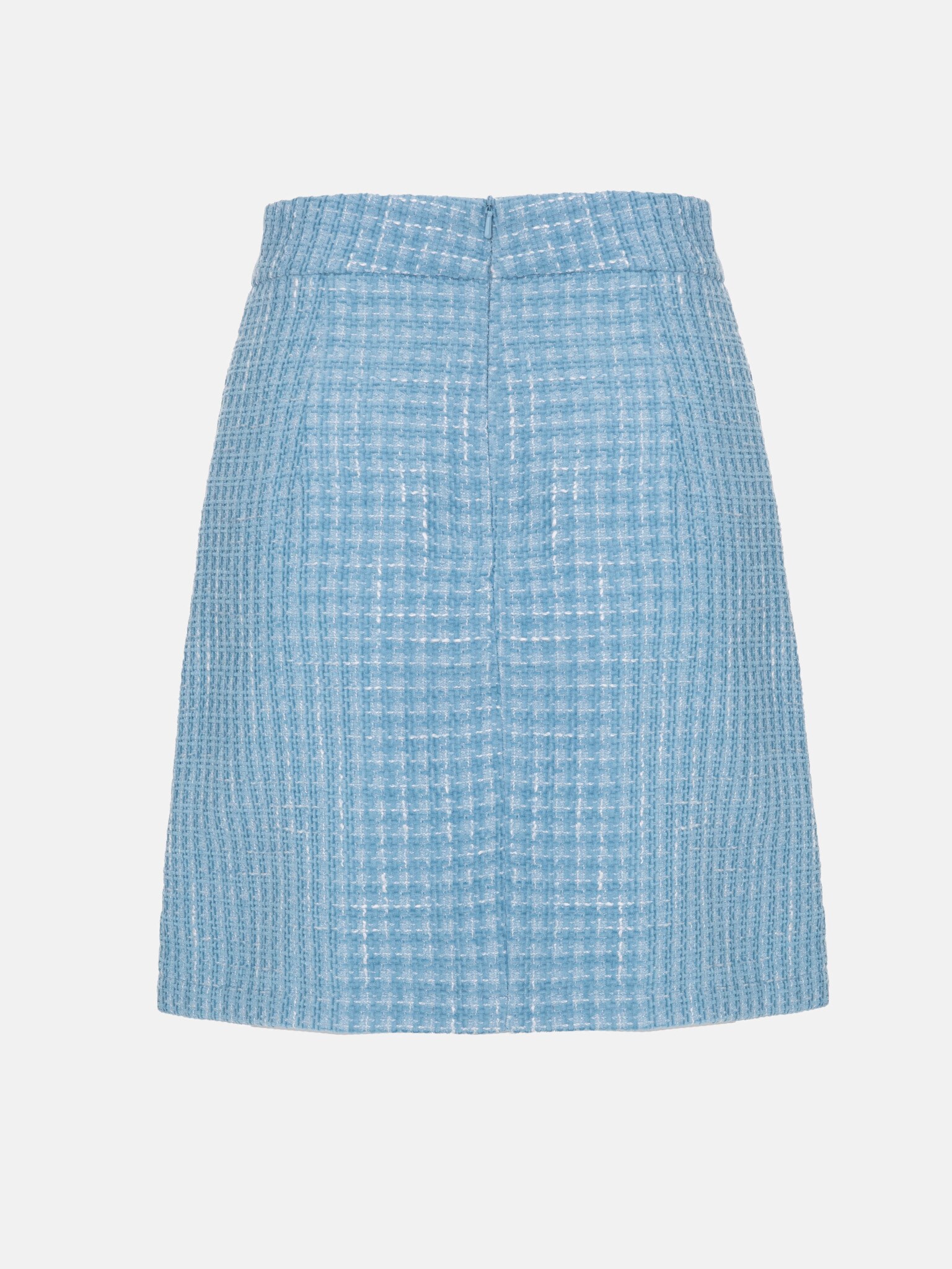 LICHI - Online fashion store :: Slit-detailed tweed mini skirt
