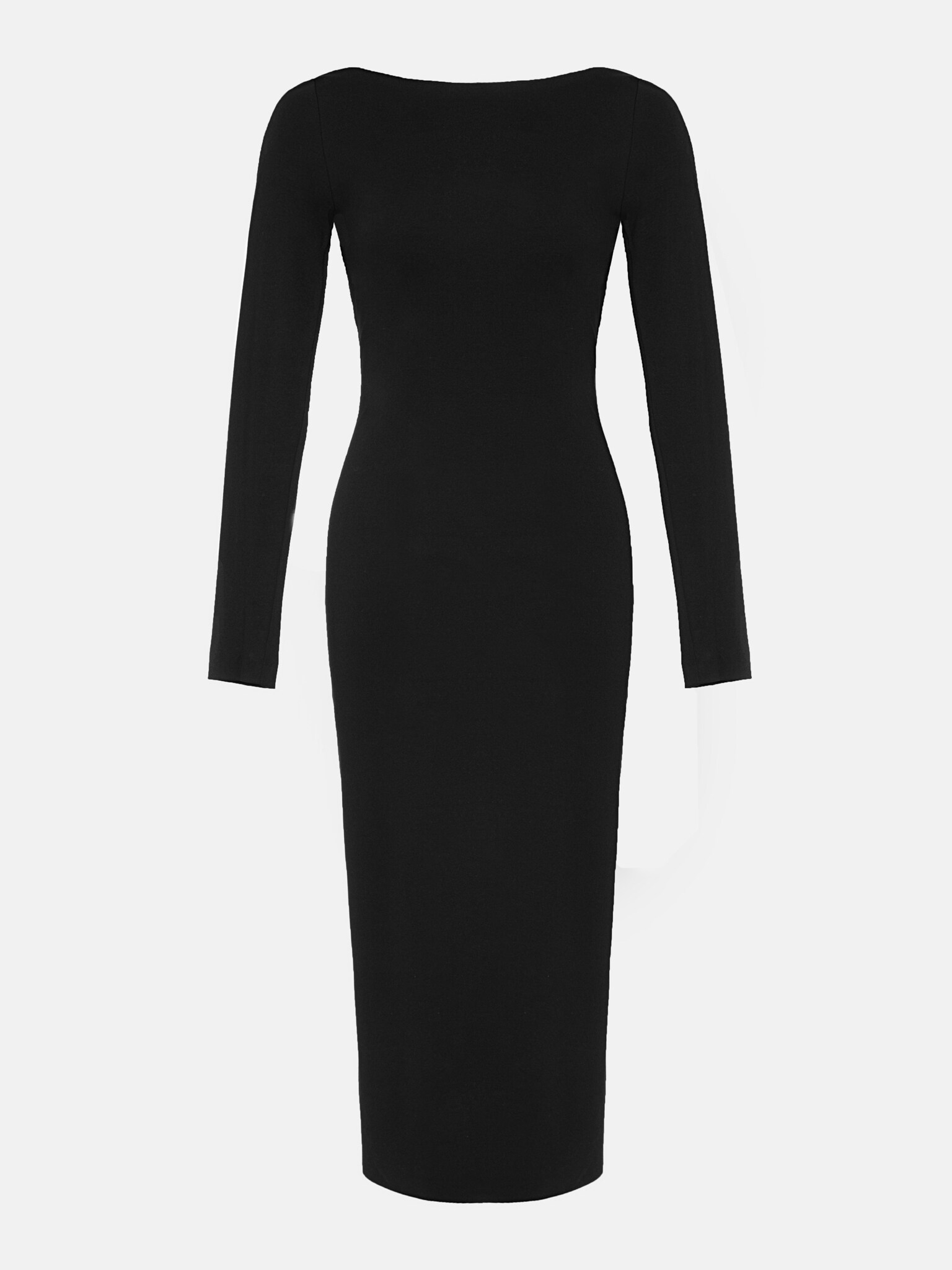 Side-slit slim midi dress :: LICHI - Online fashion store