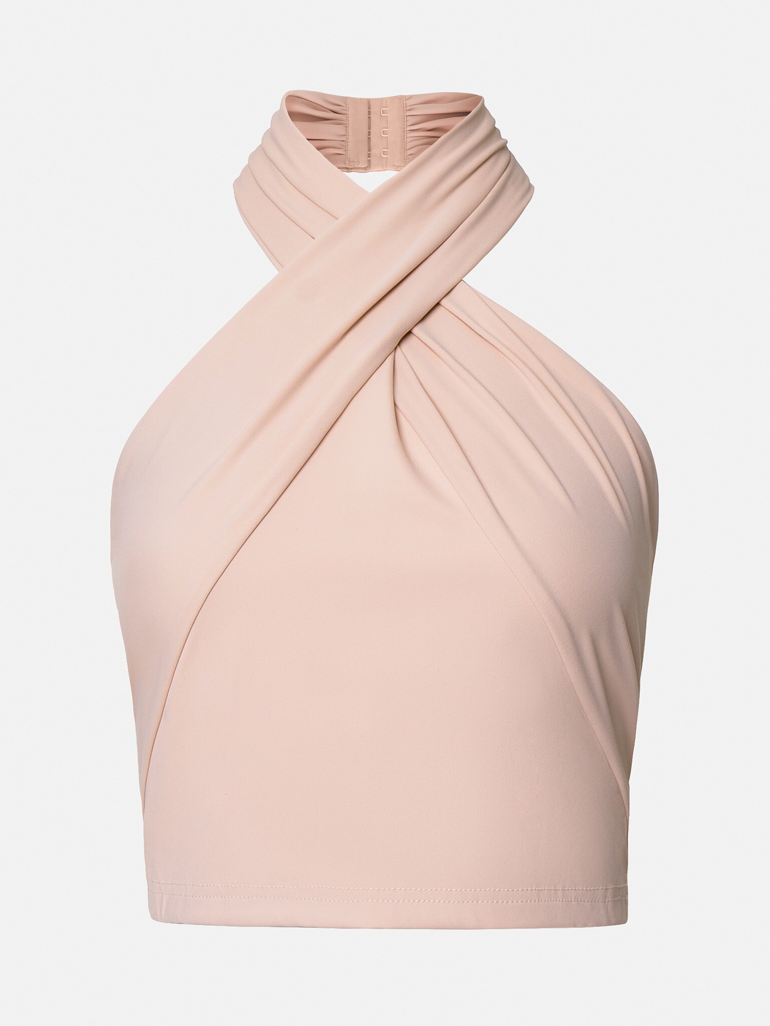 Draped Halterneck Top