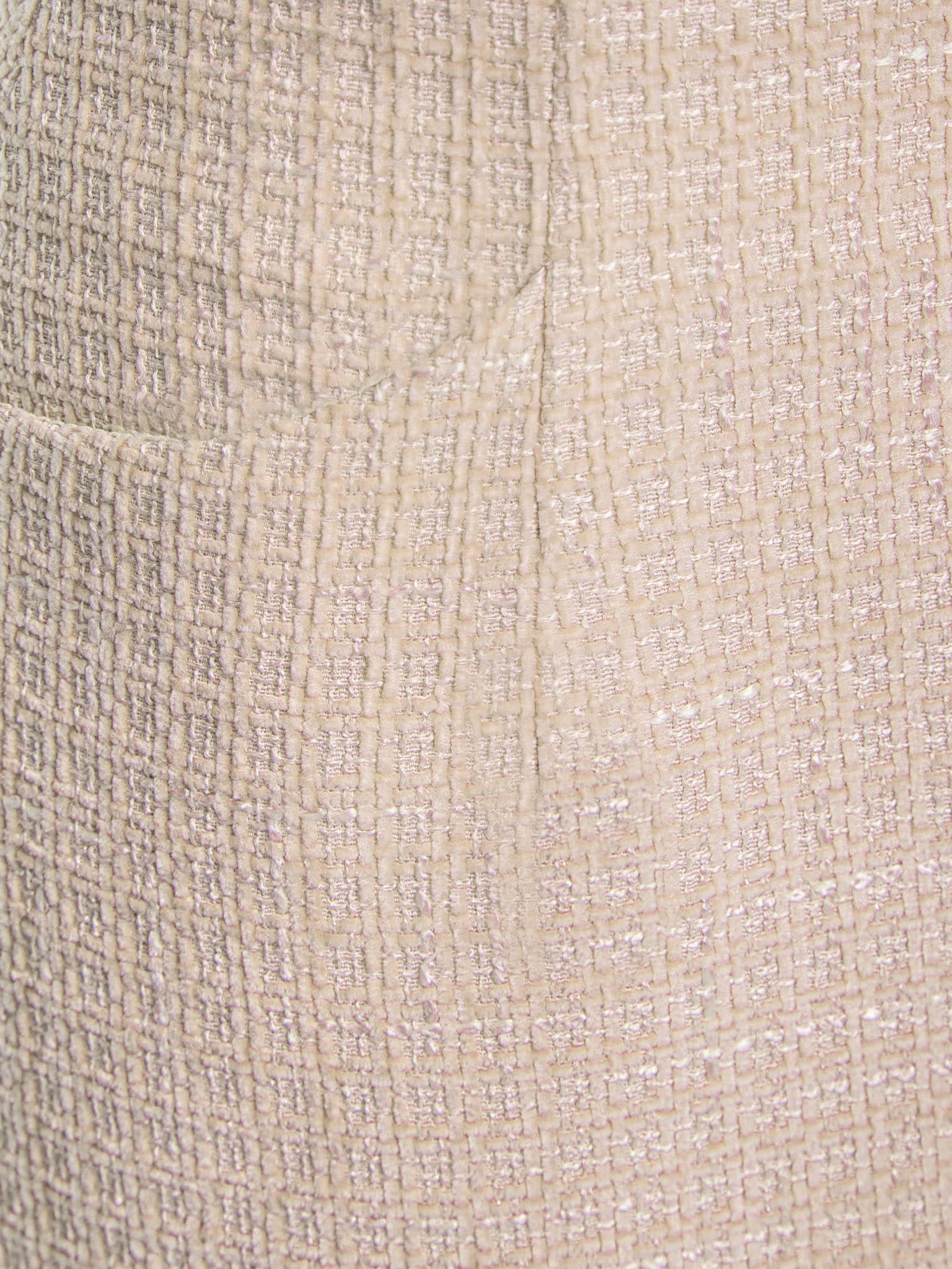 Tweed mini skirt with pockets