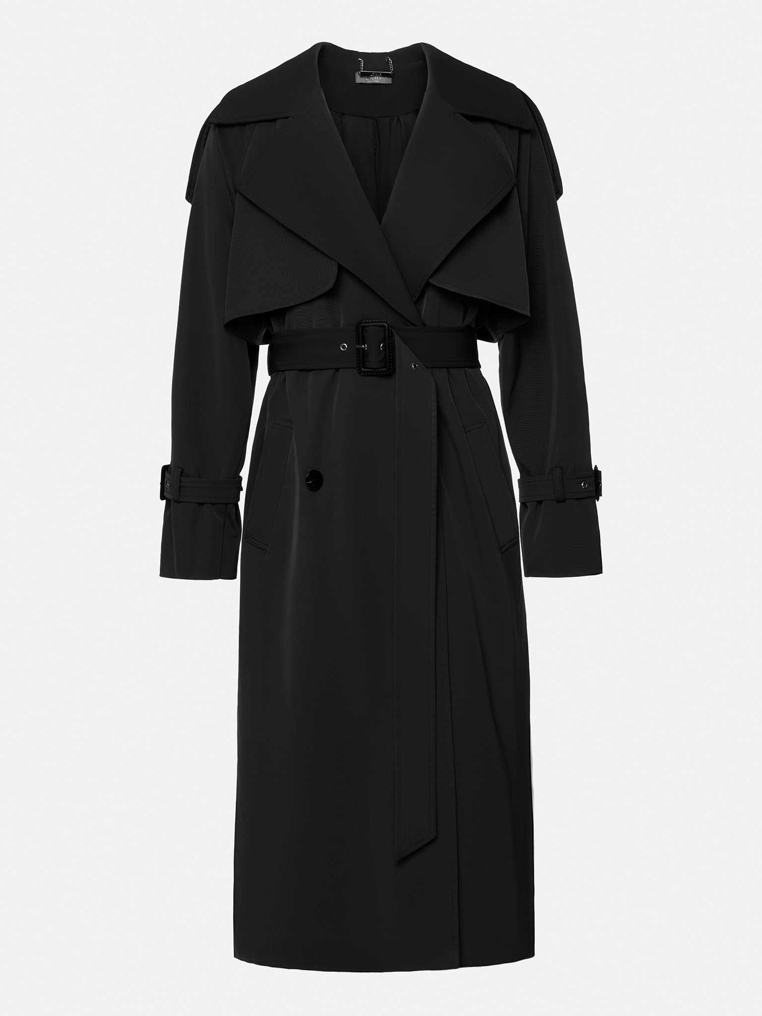 LICHI - Online fashion store :: Oversized double-breasted trench coat