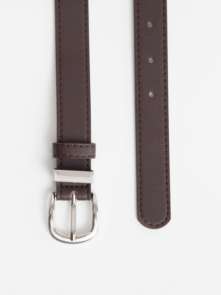 LICHI - Online fashion store :: Oval-buckle belt with extra loops