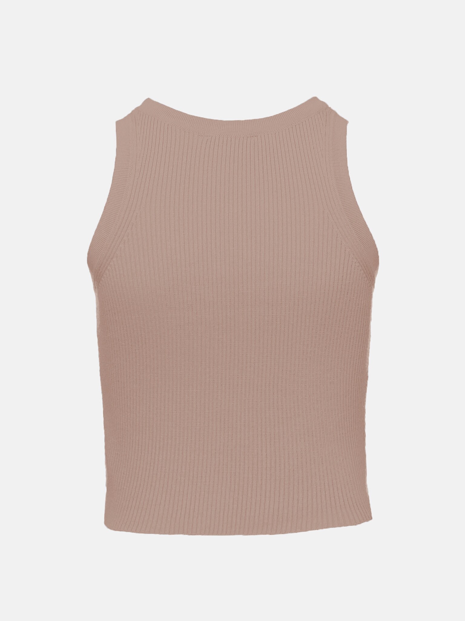 Ribbed-jersey crop top :: LICHI - Online fashion store