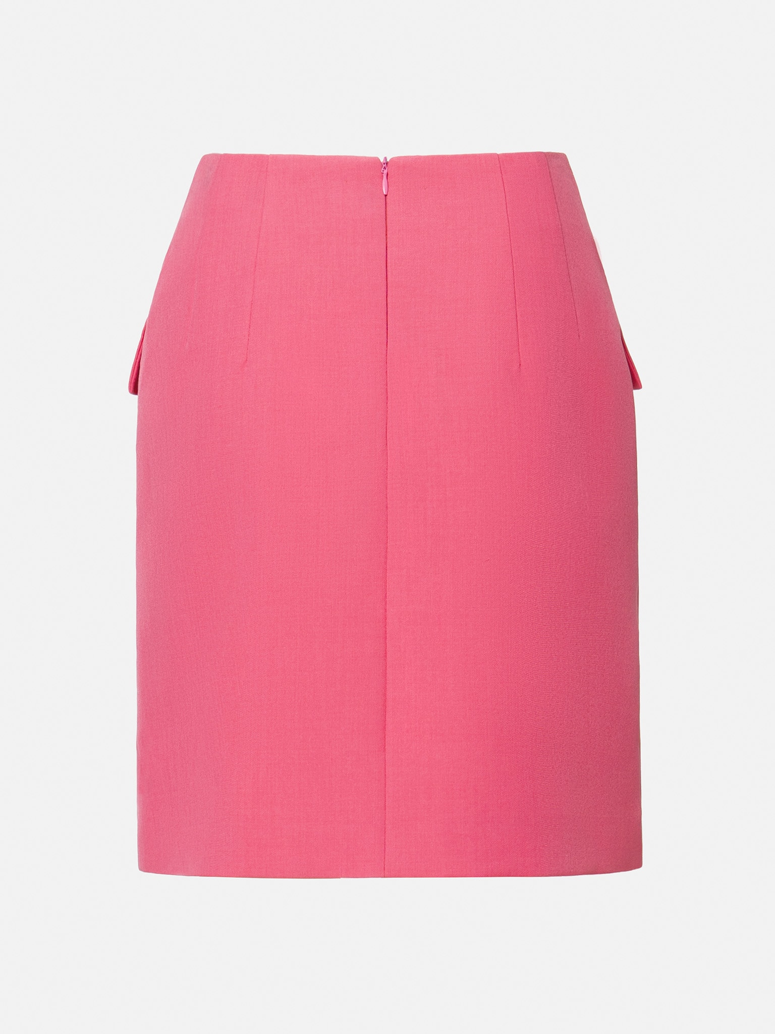 Straight-line mini skirt with pockets :: LICHI - Online fashion store