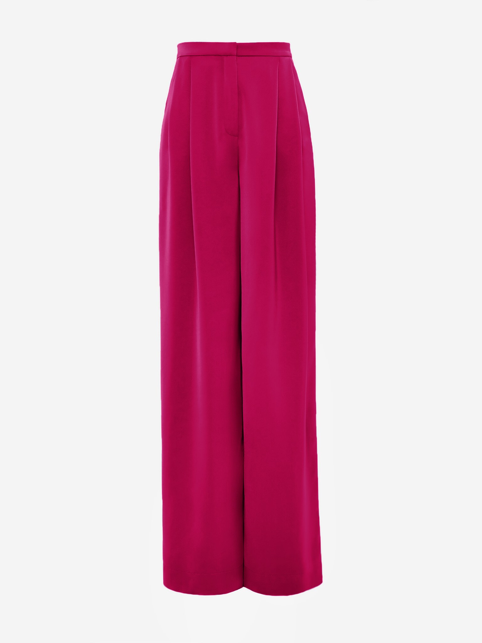 Flowing high-rise wide-leg pants :: LICHI - Online fashion store