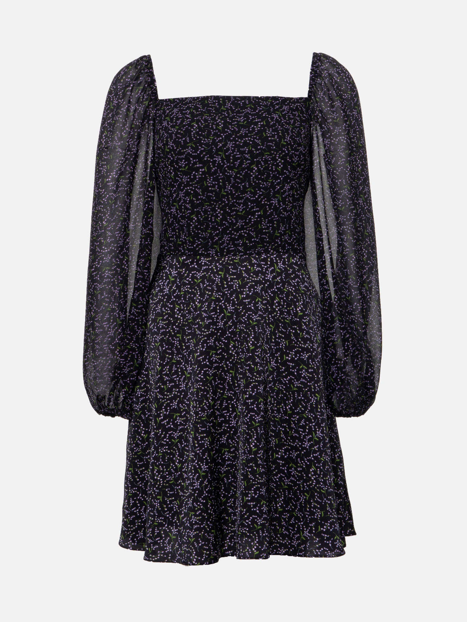 LICHI - Online fashion store :: Shirred cutout mini dress