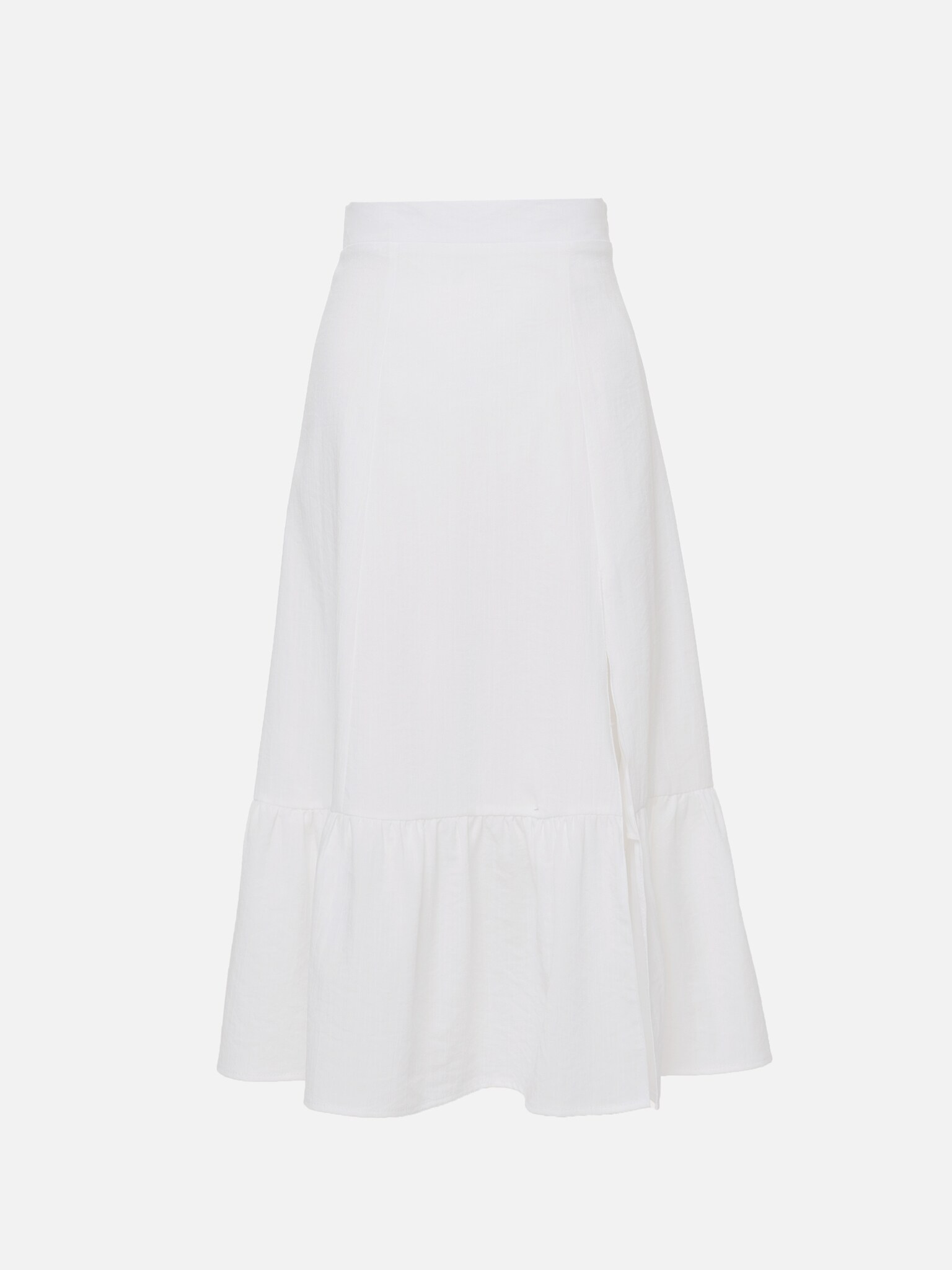 Ruffled flared midi skirt :: LICHI - Online fashion store