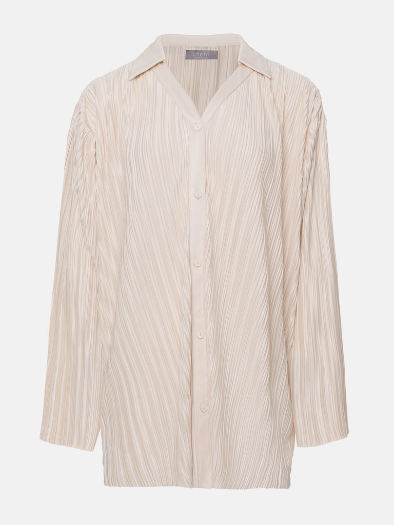 LICHI - Online fashion store :: Oversized plisse shirt