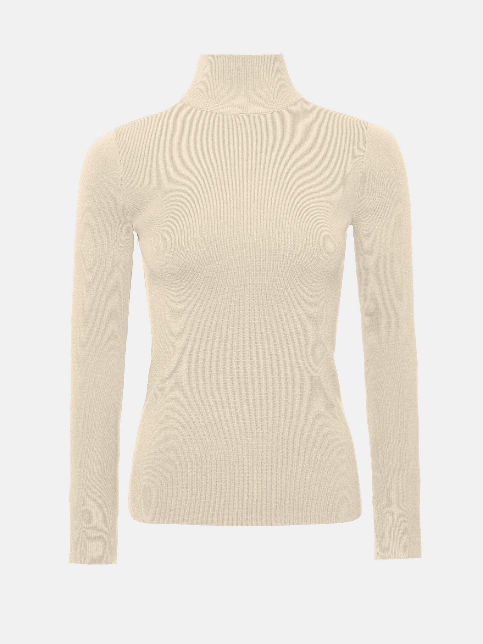 Soft-jersey turtleneck sweater :: LICHI - Online fashion store