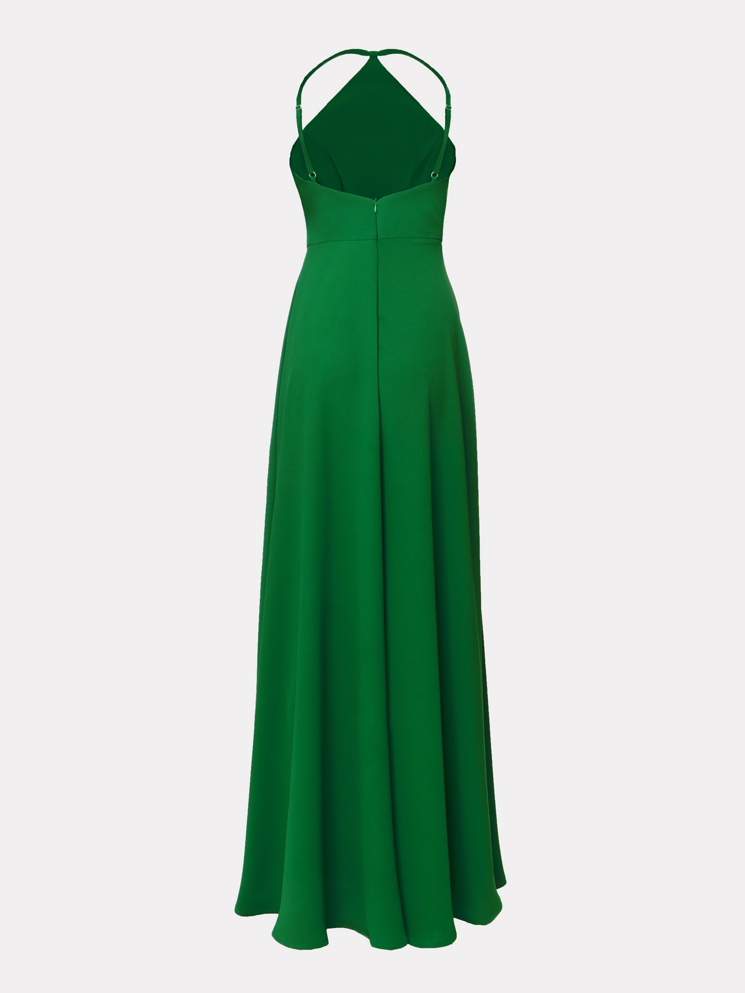 High-slit flared maxi dress :: LICHI - Online fashion store