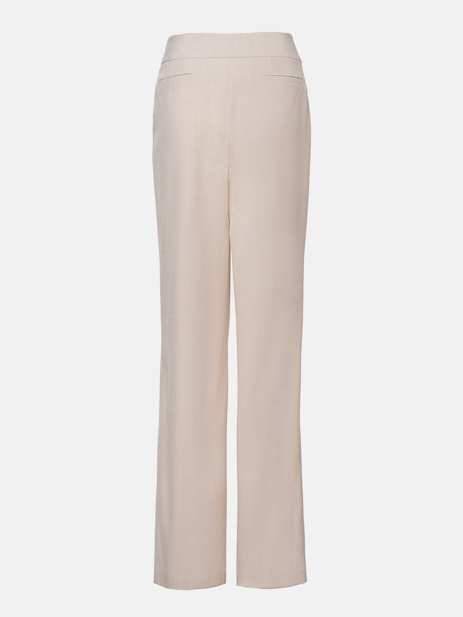 Loose-fitting trousers with a wide belt