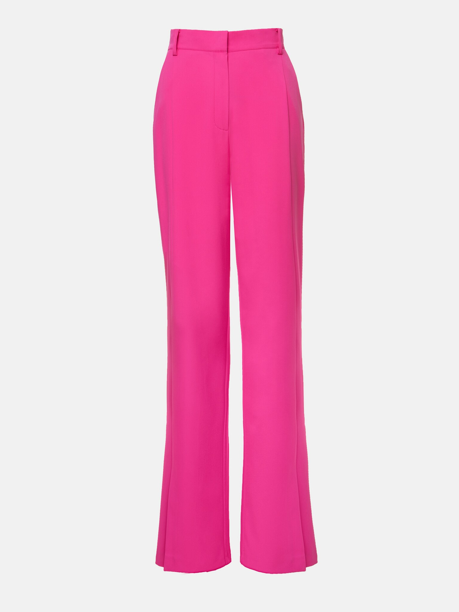 Slit-detailed straight-leg pants :: LICHI - Online fashion store